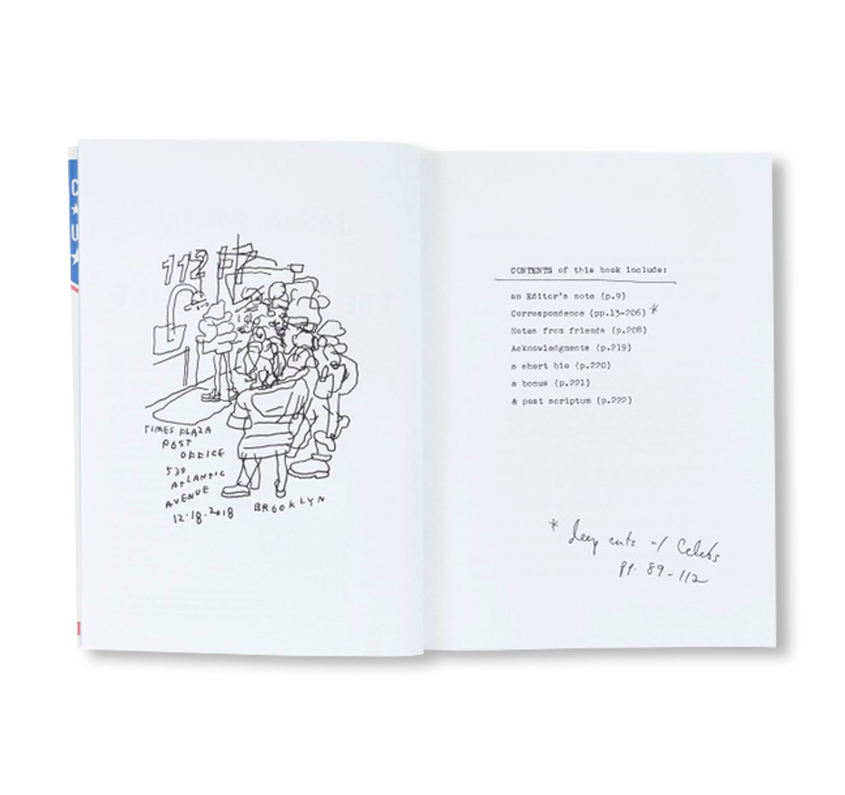 JASON POLAN: THE POST OFFICE by Jason Polan