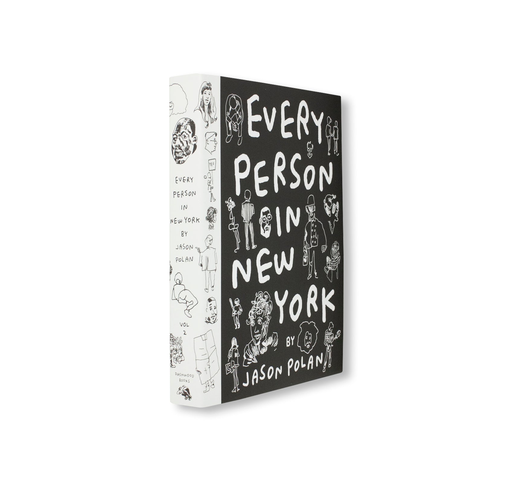 EVERY PERSON IN NEW YORK VOL 2 by Jason Polan
