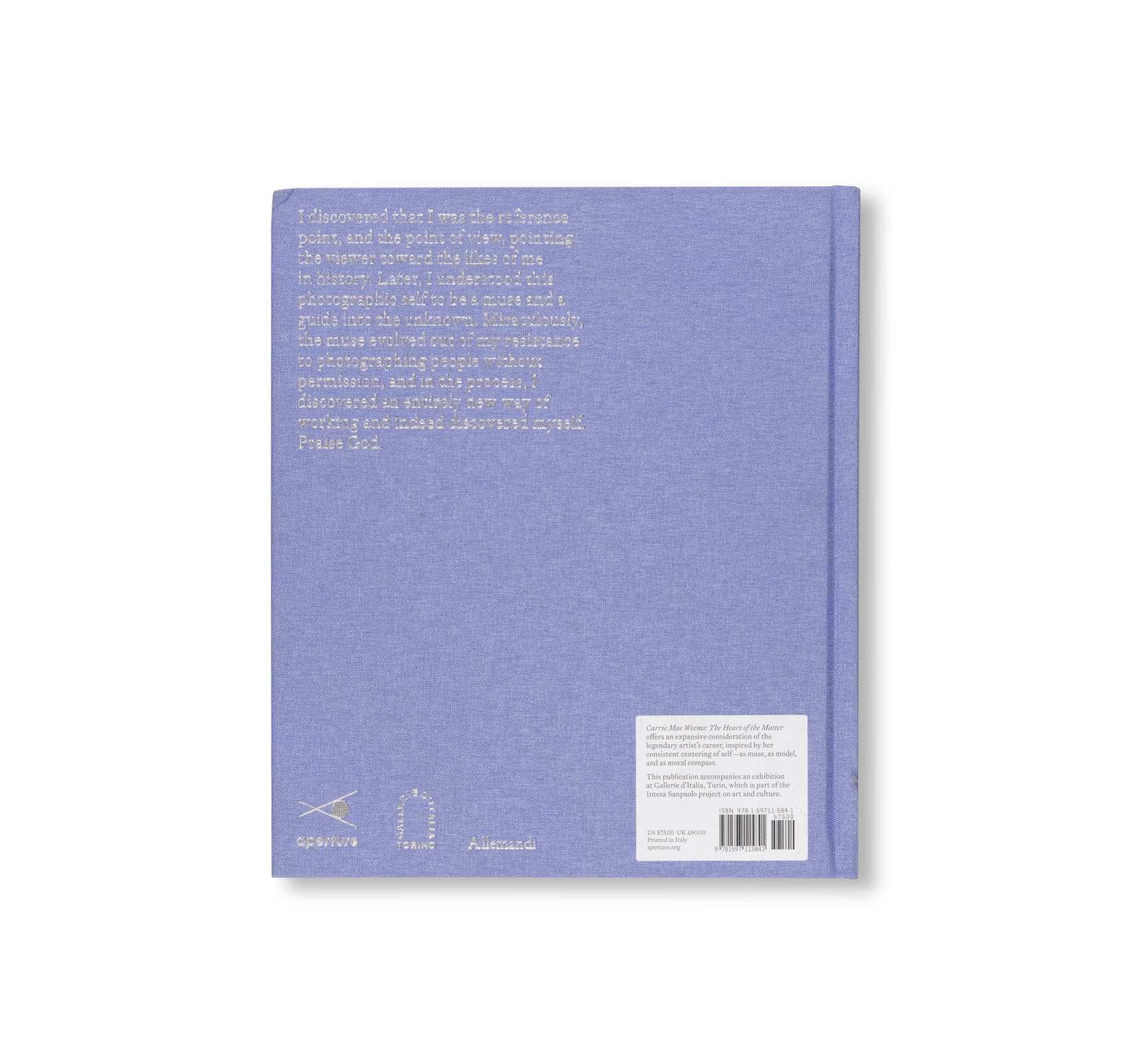 THE HEART OF THE MATTER by Carrie Mae Weems [ENGLISH EDITION]