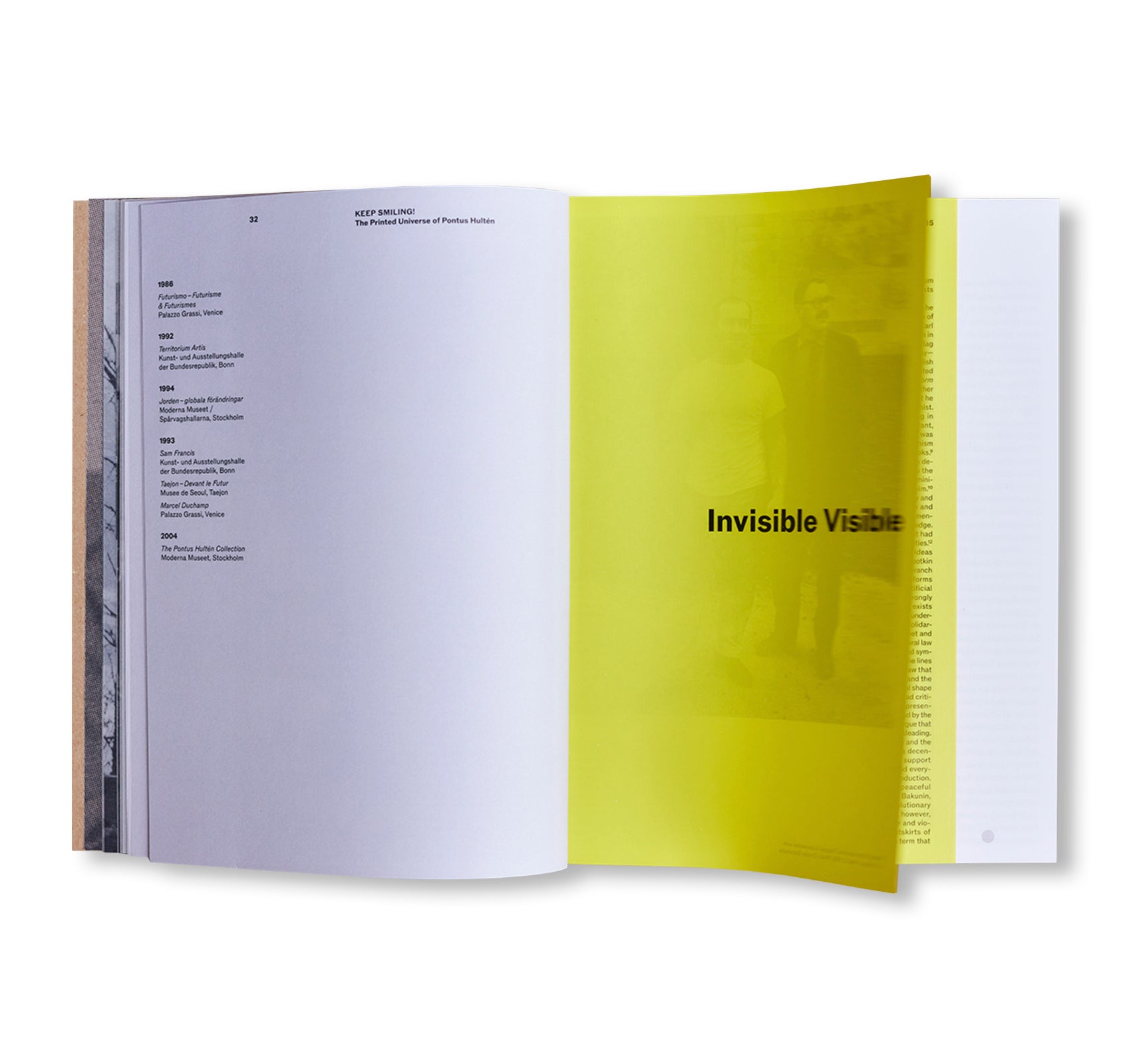 KEEP SMILING! – THE PRINTED UNIVERSE OF PONTUS HULTEN by Pontus Hultén, Stina Gromark [ENGLISH EDITION]