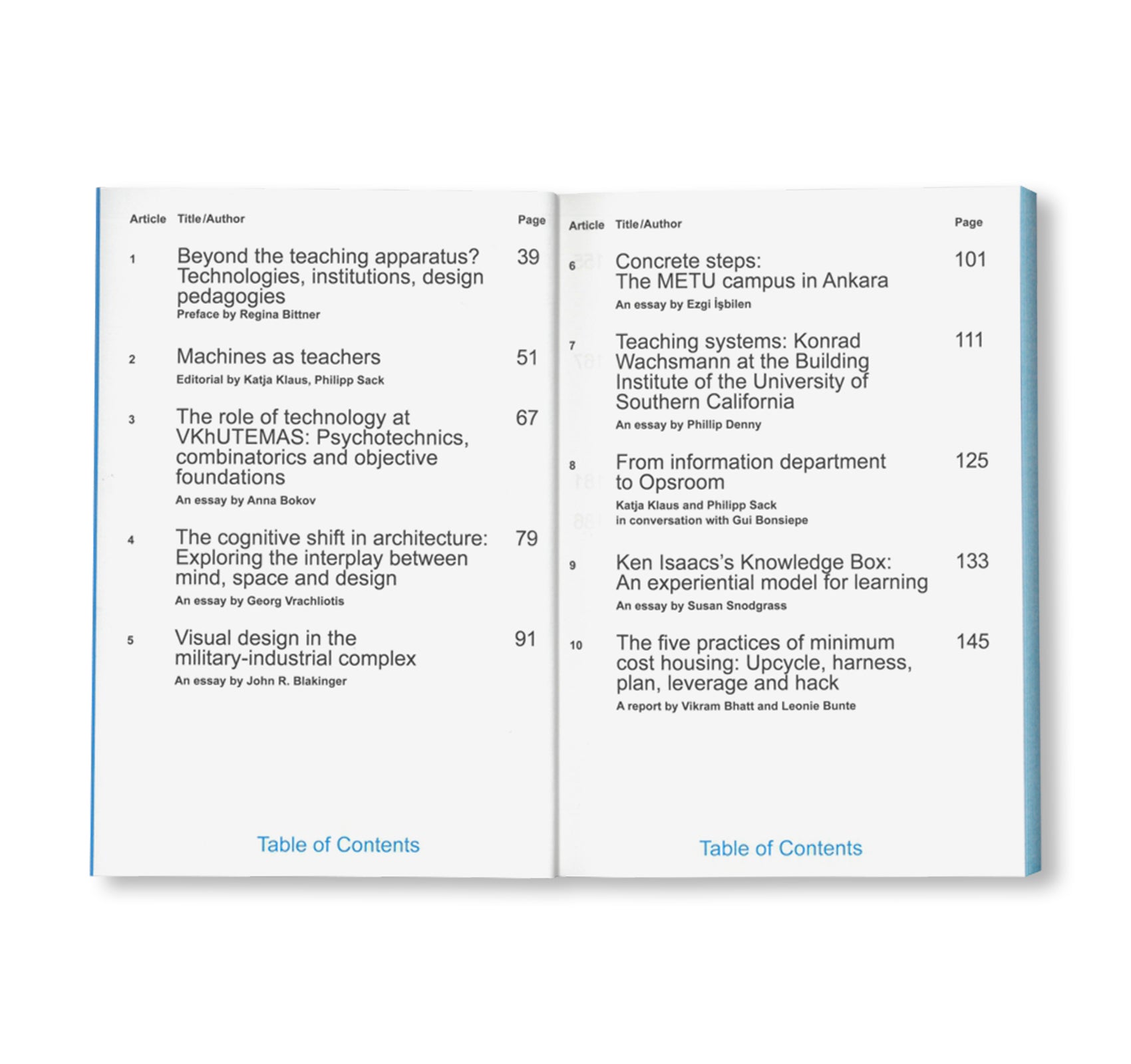 PEDAGOGIES OF MACHINE LEARNING - SCHOOLS OF DEPARTURE NO. 4 by Stiftung Bauhaus Dessau