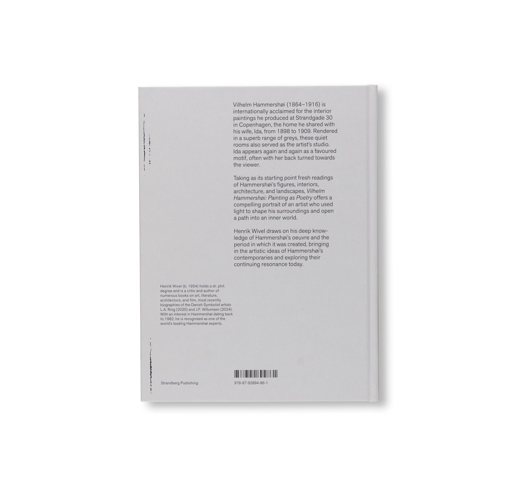 VILHELM HAMMERSHØI – PAINTING AS POETRY by Vilhelm Hammershøi