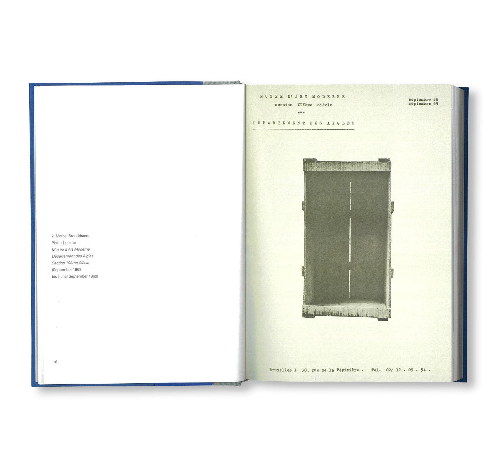 MARCEL BROODTHAERS: AN ATTEMPT TO RETELL THE STORY BY JÜRGEN HARTEN by Marcel Broodthaers