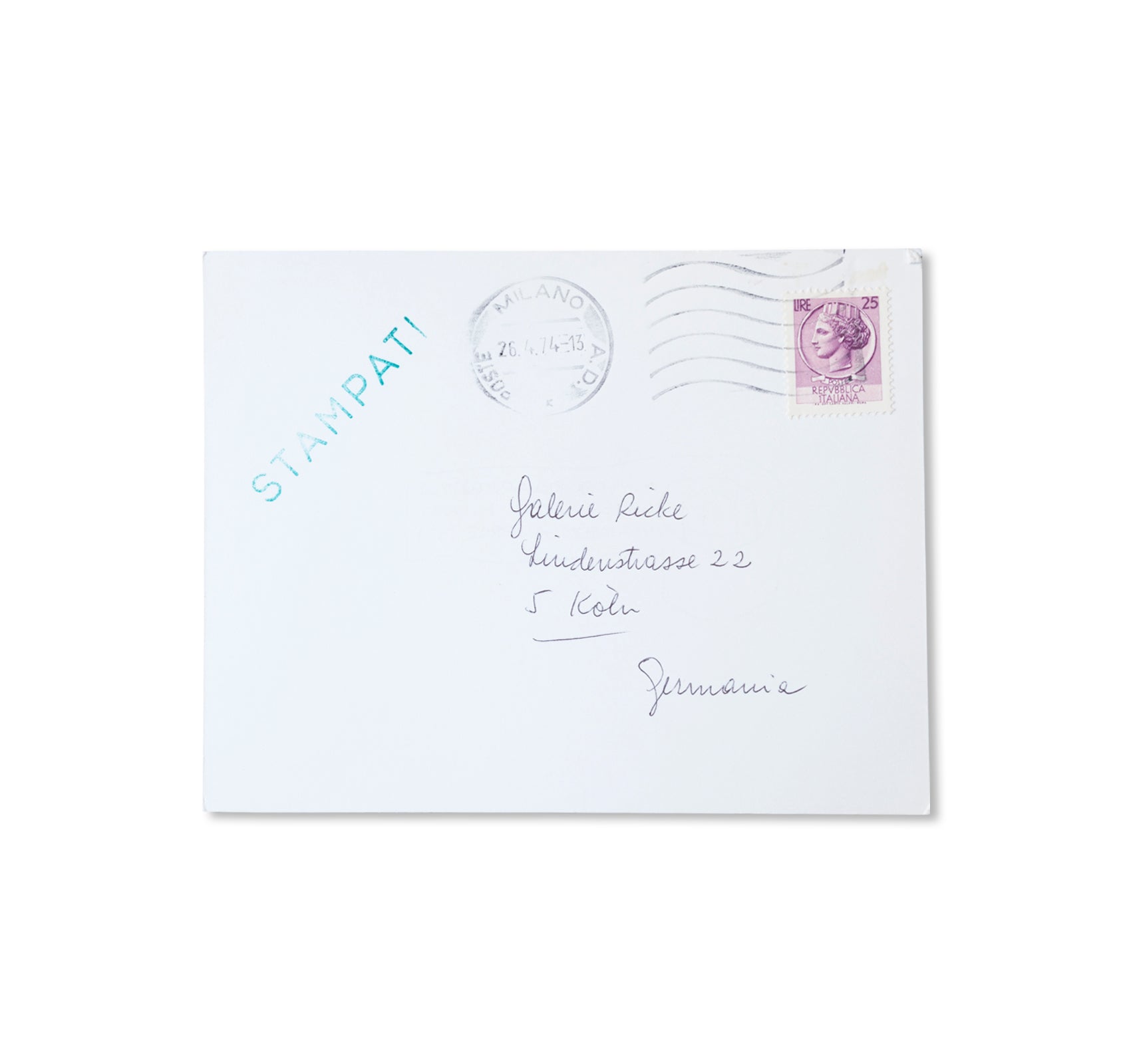 RICHARD TUTTLE: NEW WORK - INVITATION (1974) by Richard Tuttle