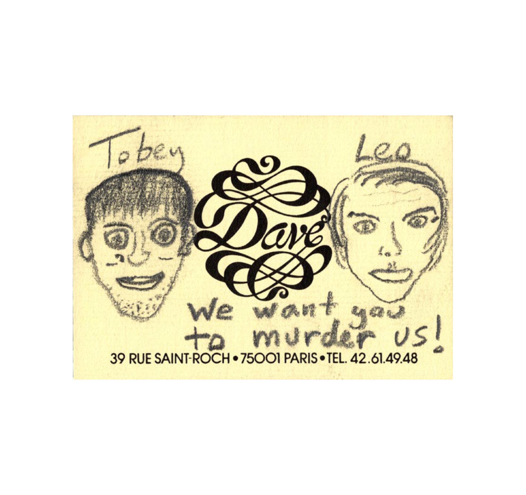 A NIGHT AT DAVÉ by Tai Davé Cheung