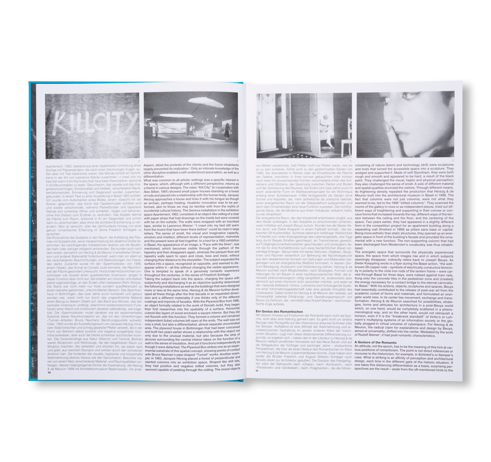 HERZOG & DE MEURON 1978-1988. THE COMPLETE WORKS. VOLUME 1 by Herzog & de Meuron [ENGLISH / GERMAN EDITION]