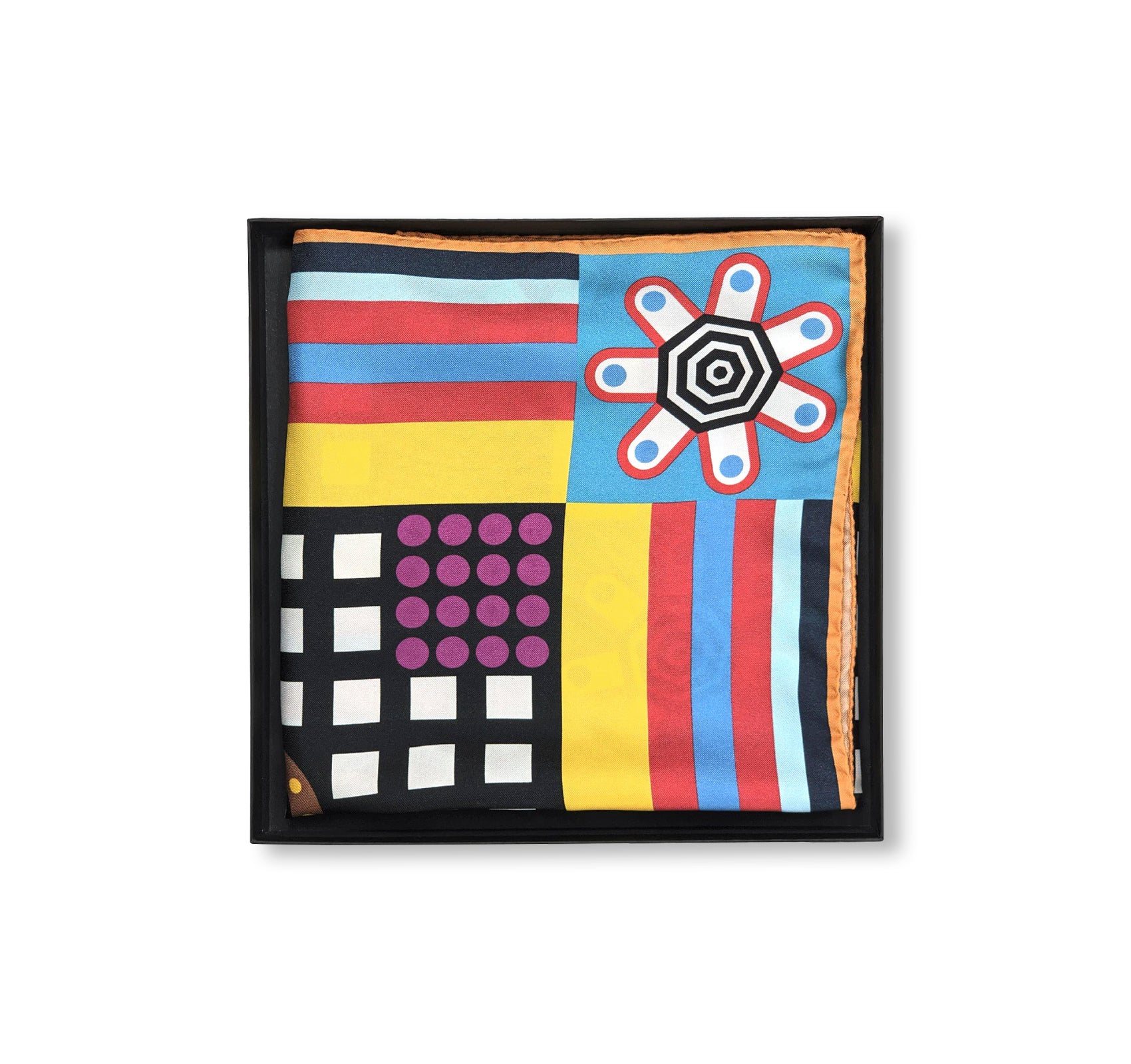 NATHALIE DU PASQUIER - SILK SCARF by Nathalie Du Pasquier