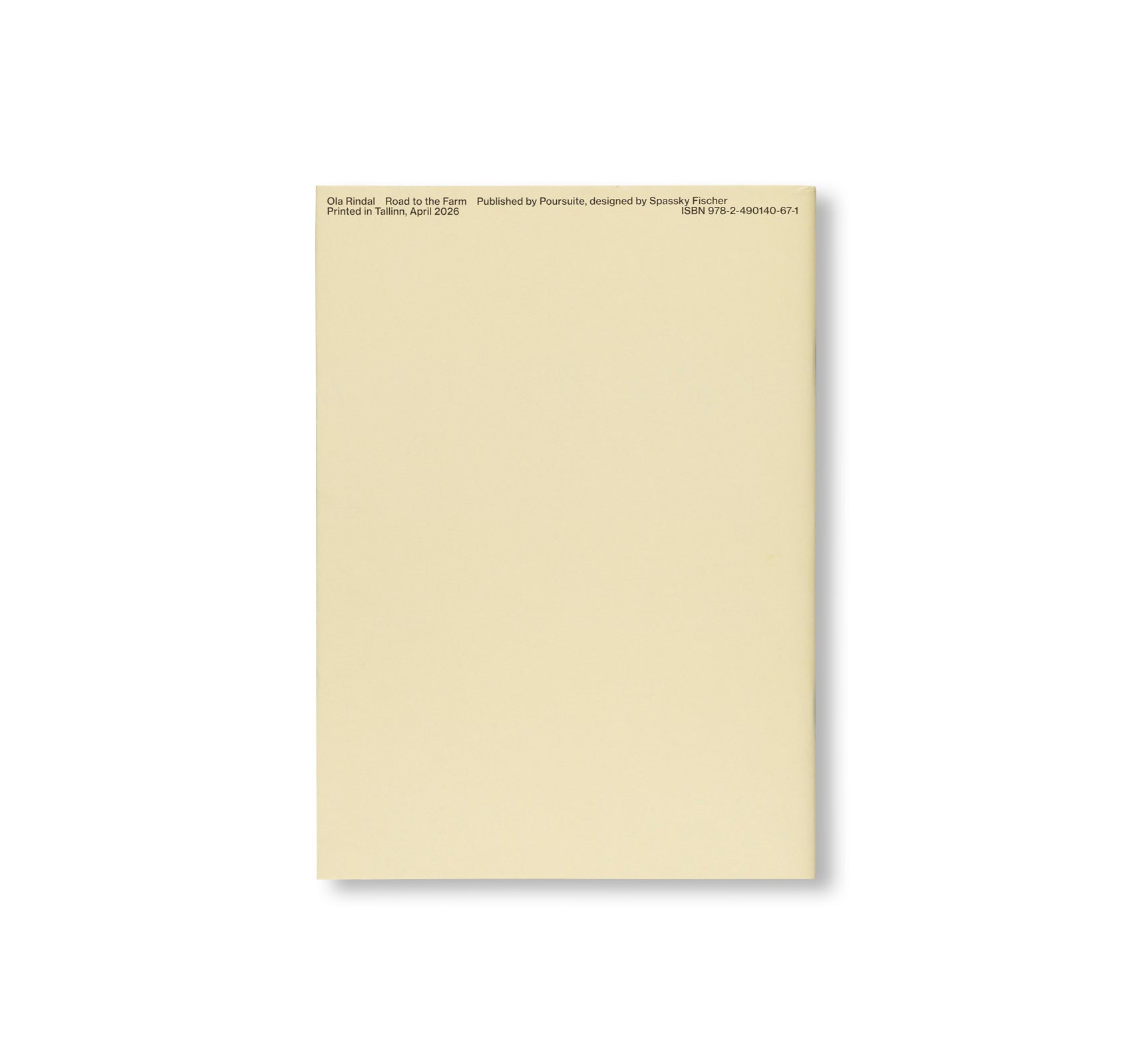 ROAD TO THE FARM by Ola Rindal [SIGNED]