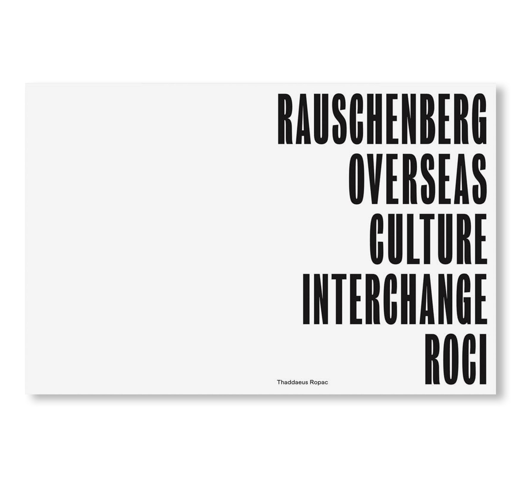 ROCI by Robert Rauschenberg