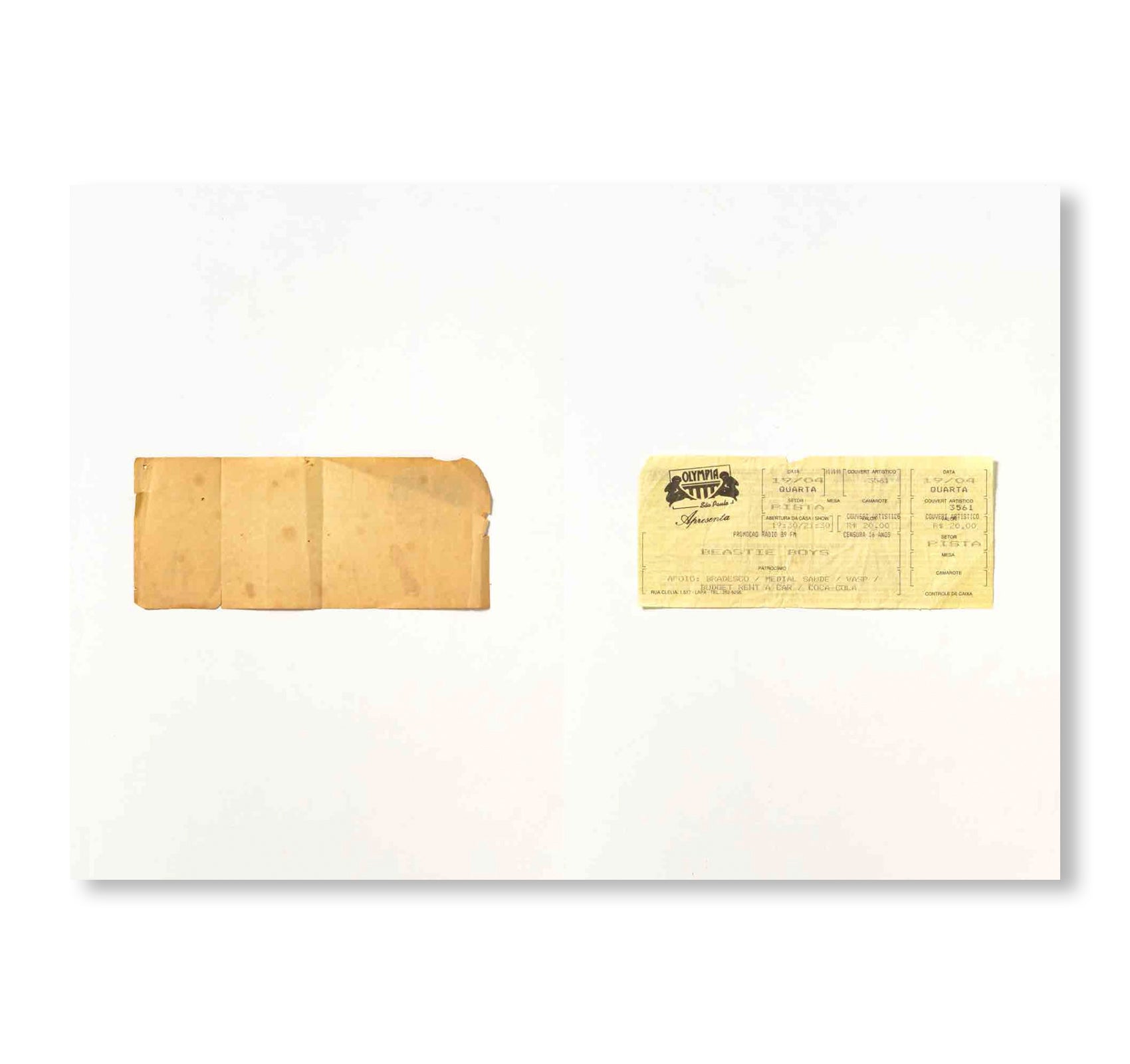 TICKETS TO THE CORE by Jac Leirner