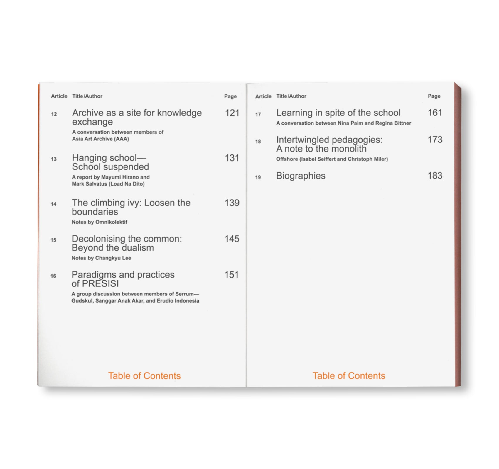 DECOLONISING DESIGN EDUCATION - SCHOOLS OF DEPARTURE NO. 1 by Stiftung Bauhaus Dessau [SECOND EDITION]