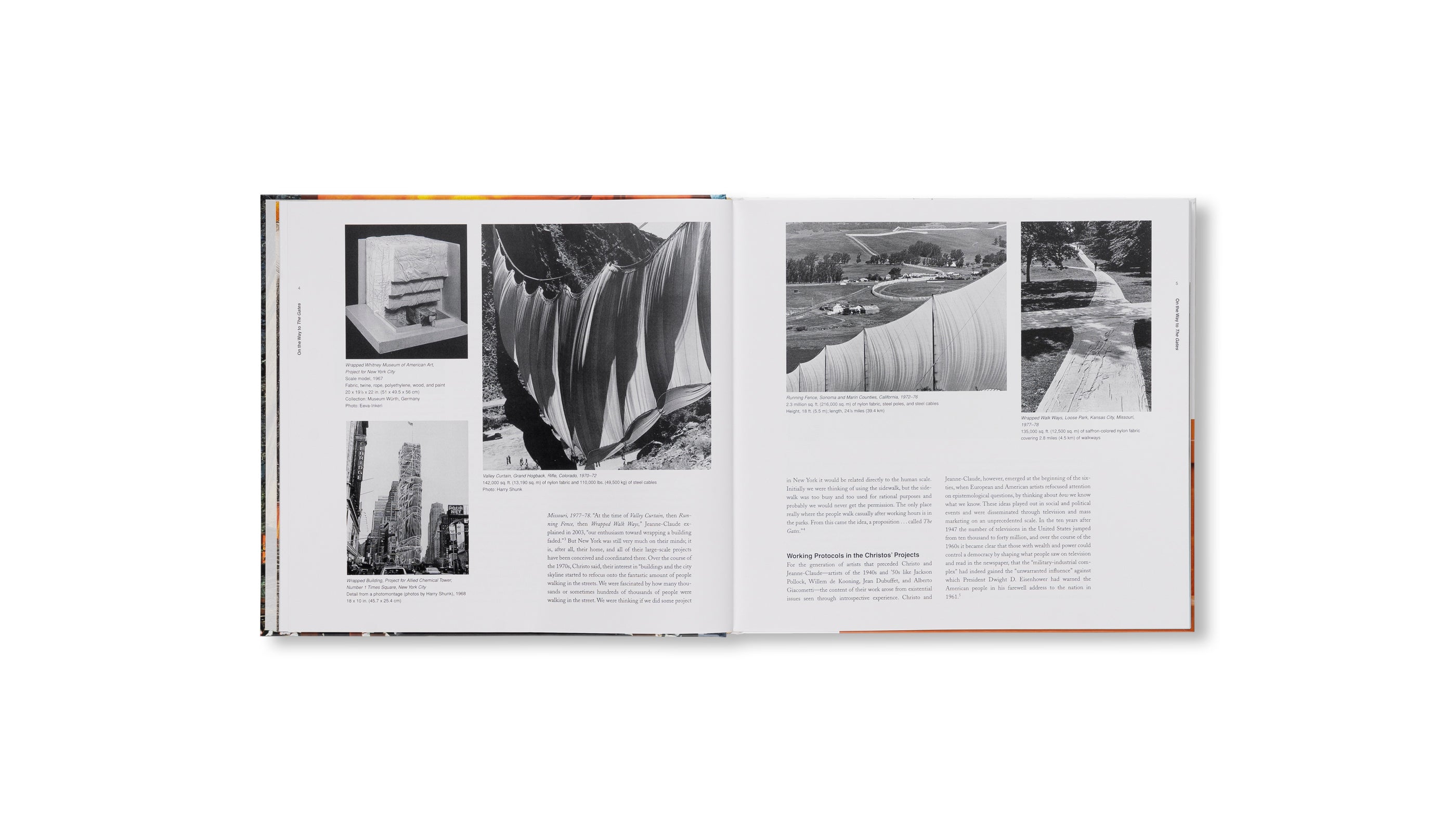 ON THE WAY TO THE GATES, CENTRAL PARK, NEW YORK CITY: 20TH ANNIVERSARY EDITION by Christo and Jeanne-Claude