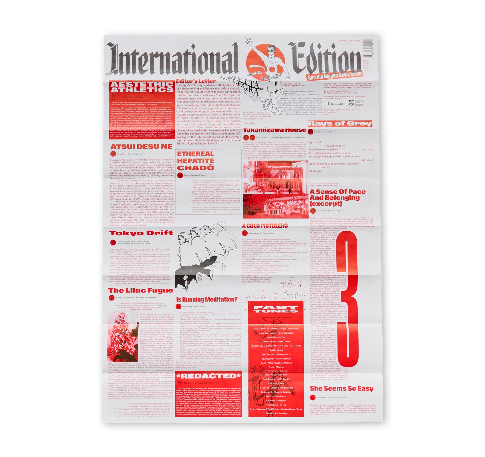 INTERNATIONAL EDITION - RUN THE NIPPON NEWS ISSUE