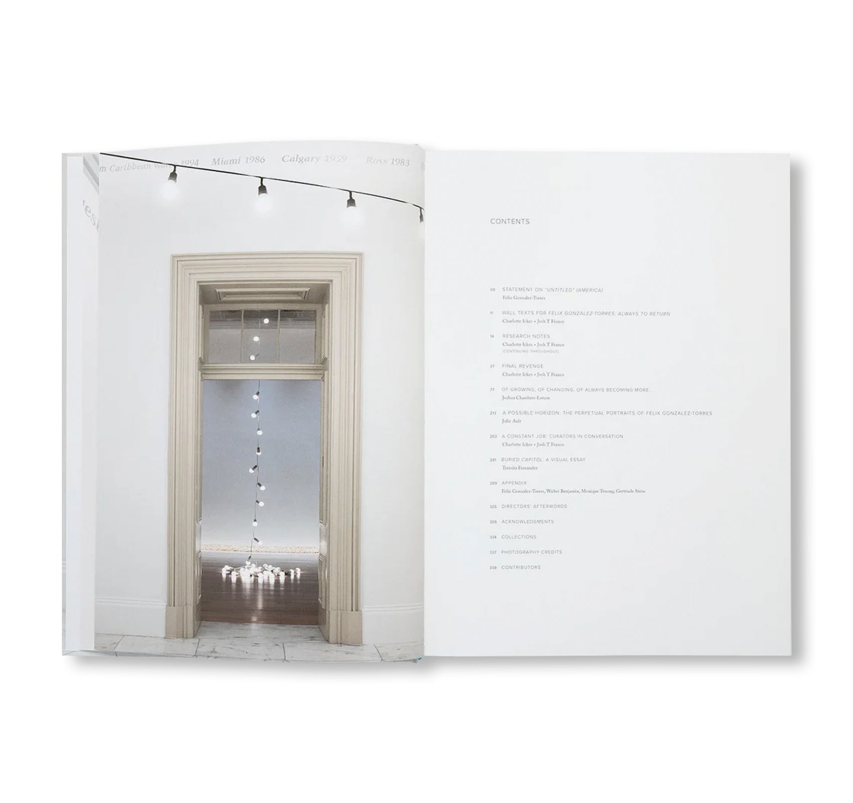 FELIX GONZALEZ-TORRES: ALWAYS TO RETURN by Felix Gonzalez-Torres