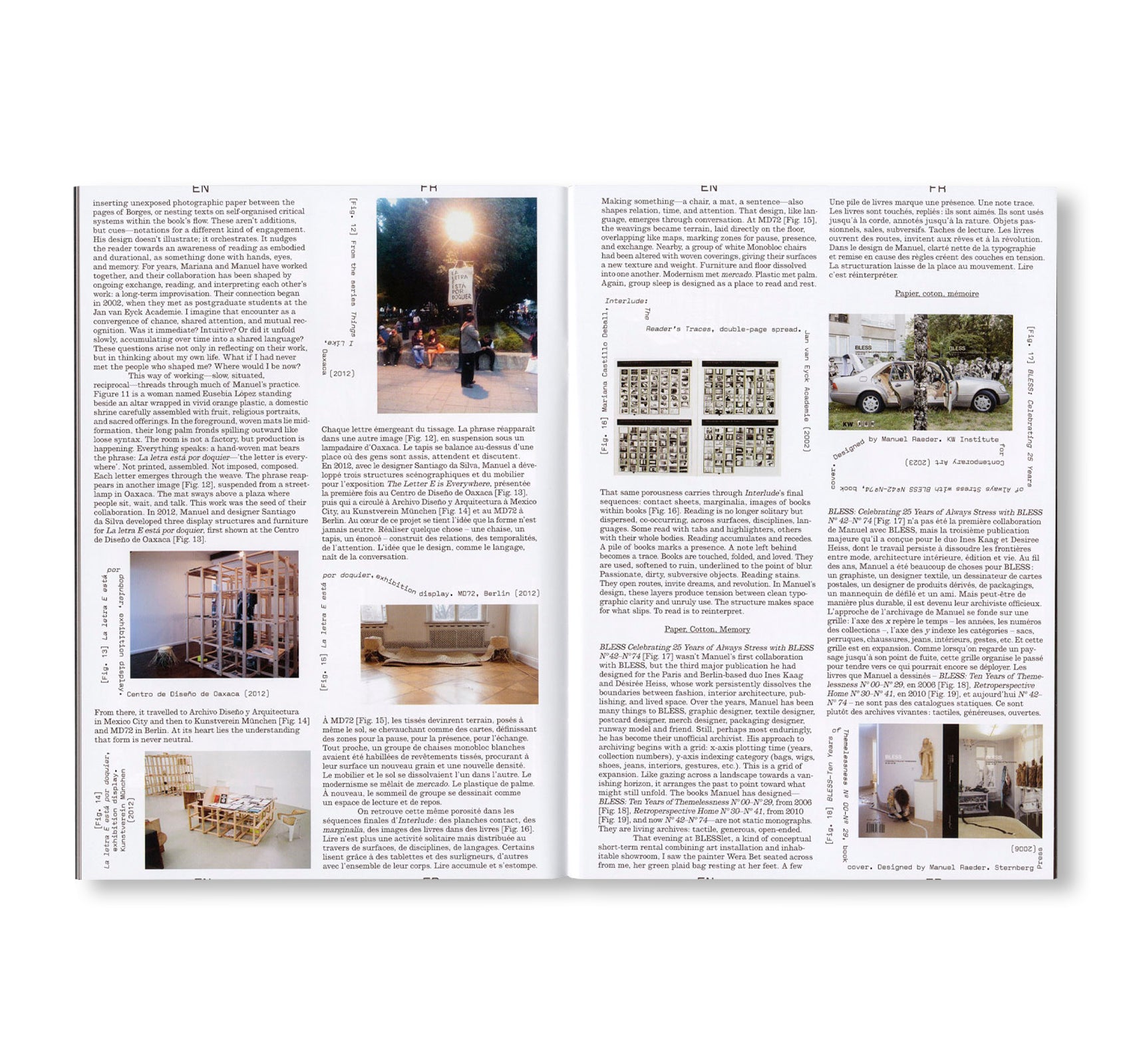 REVUE FAIRE – TO LOOK AT THINGS #56: READING UNTIL I SLEEP: MANUEL RAEDER