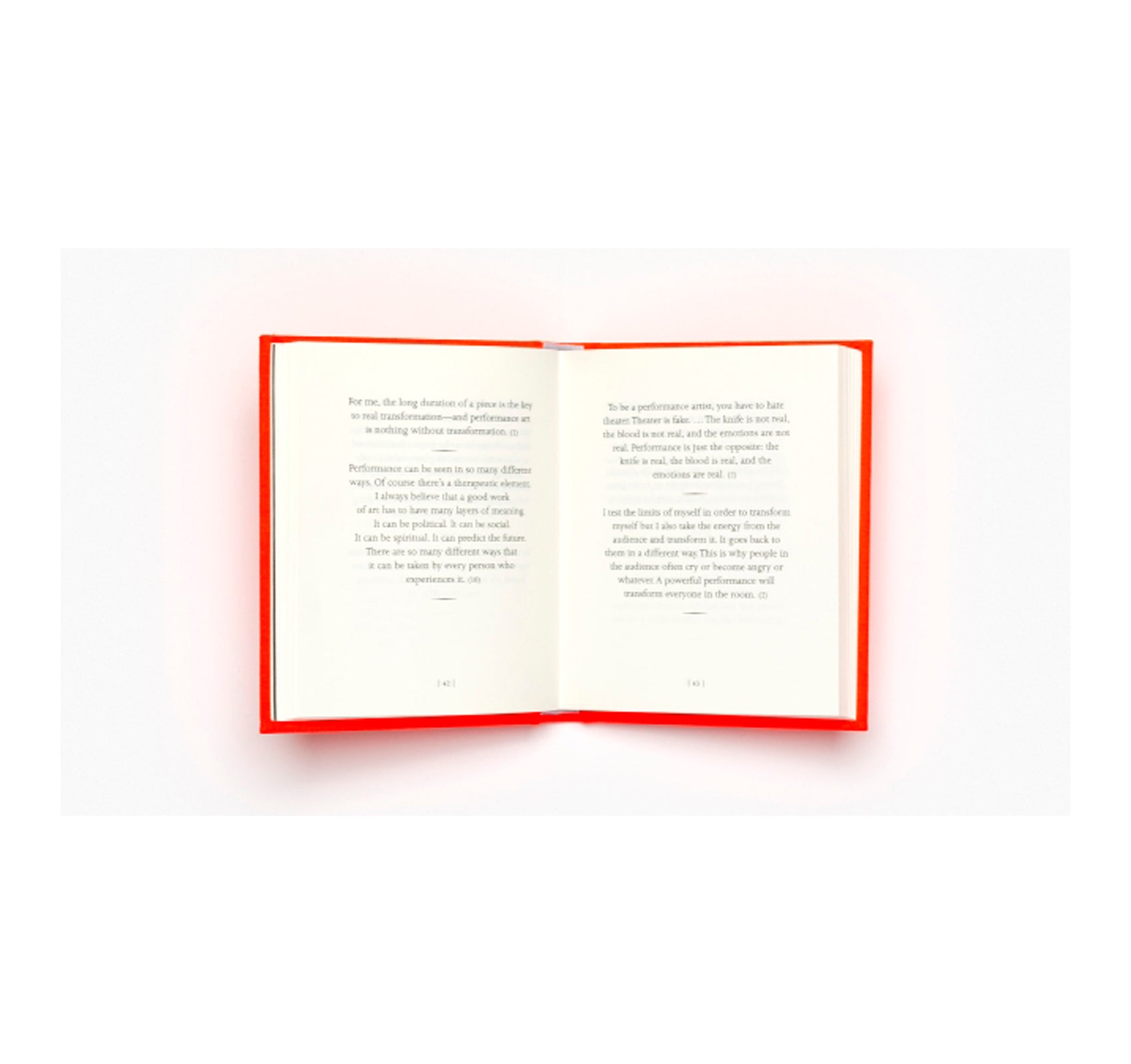 ABRAMOVIC-ISMS by Marina Abramović