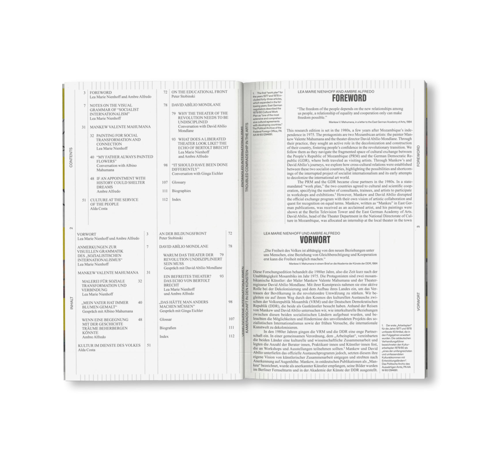 TROUBLED COMRADESHIP IN THE ARTS