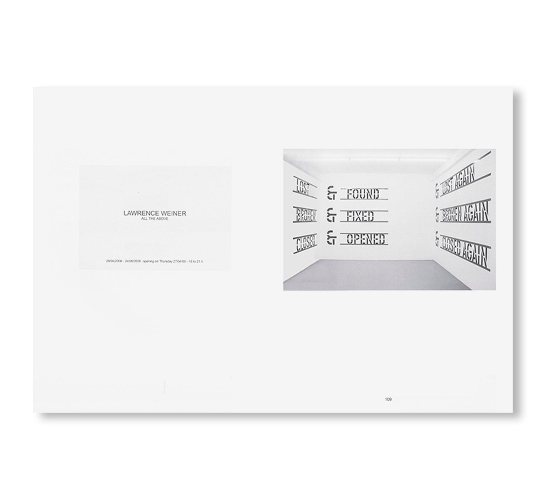 MICHELINE SZWAJCER GALLERY – EXHIBITIONS