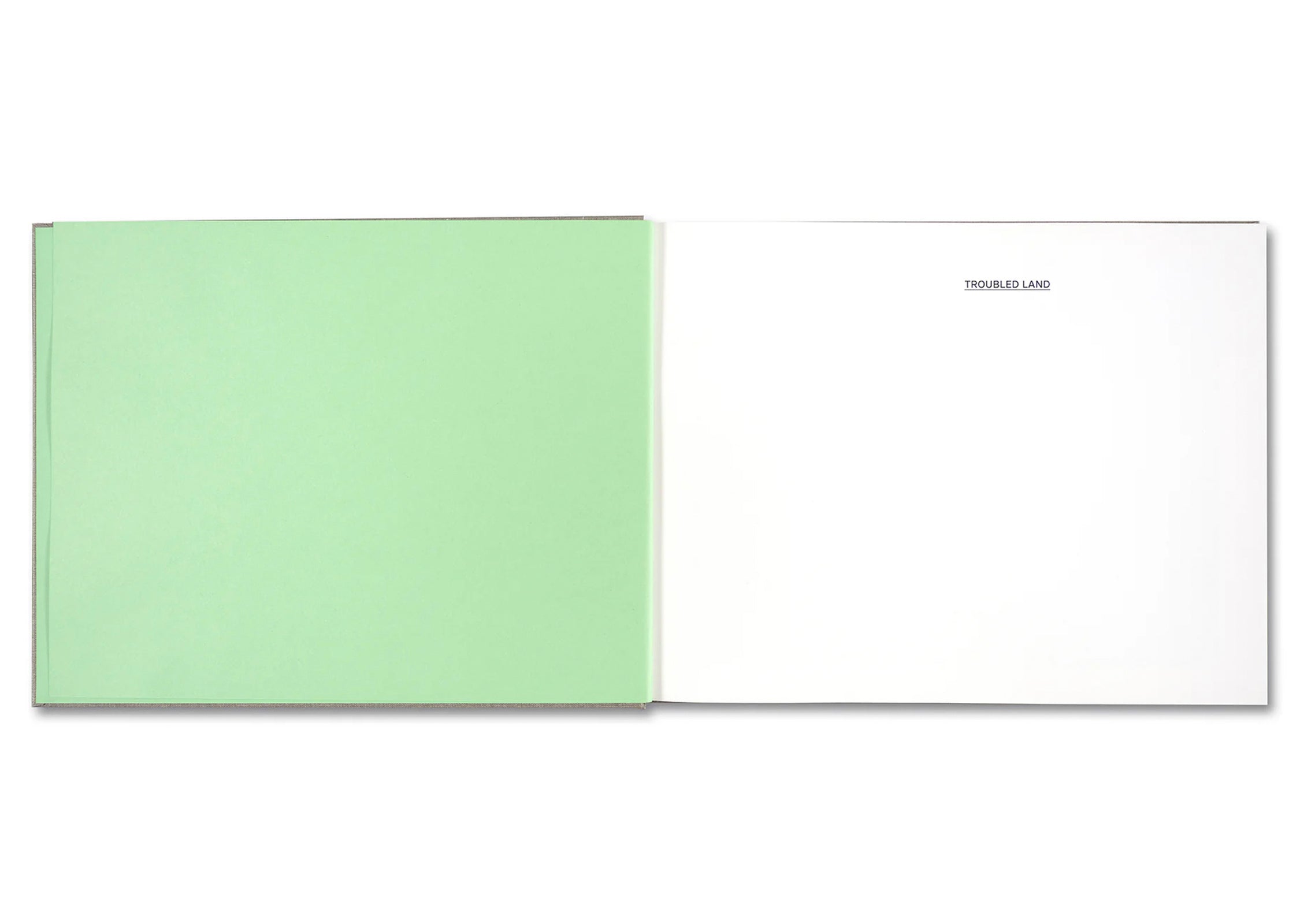 TROUBLED LAND by Paul Graham [SIGNED]