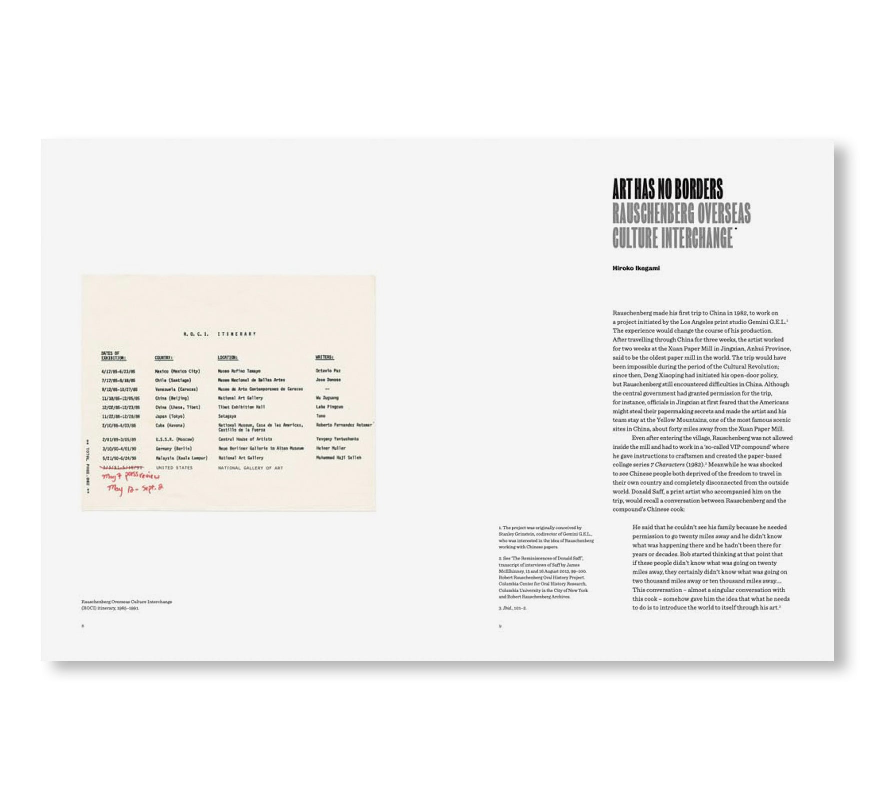 ROCI by Robert Rauschenberg