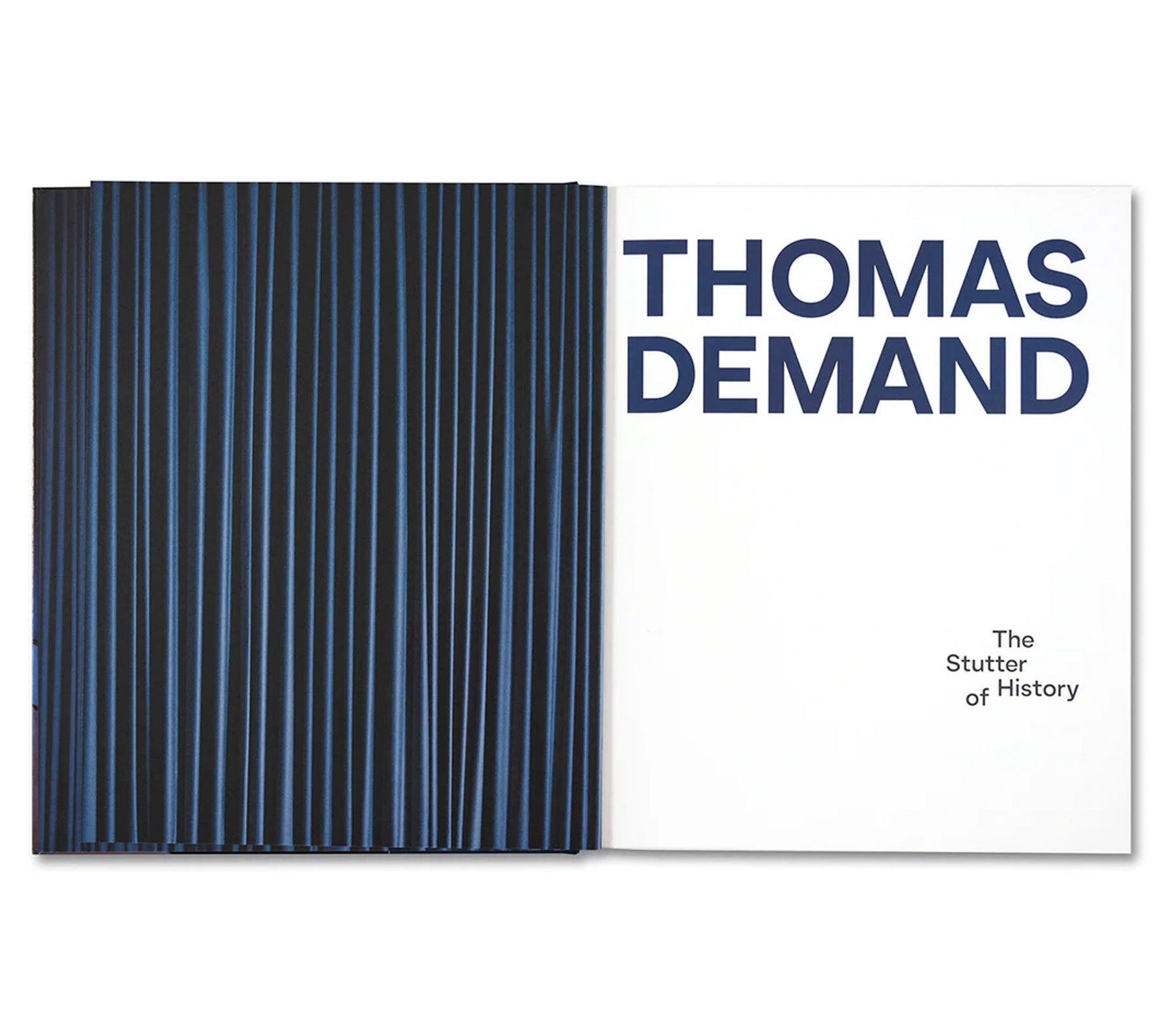 THE STUTTER OF HISTORY by Thomas Demand