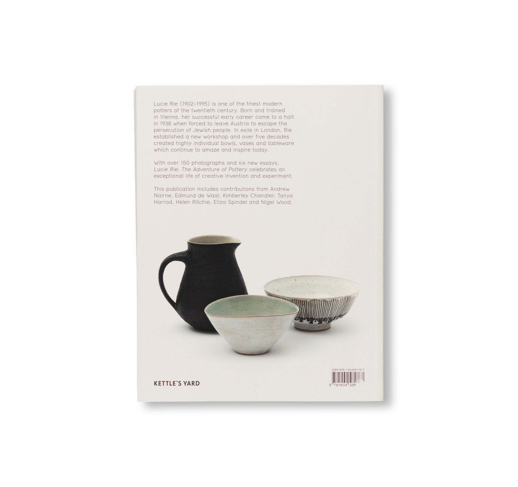 LUCIE RIE: THE ADVENTURE OF POTTERY by Lucie Rie