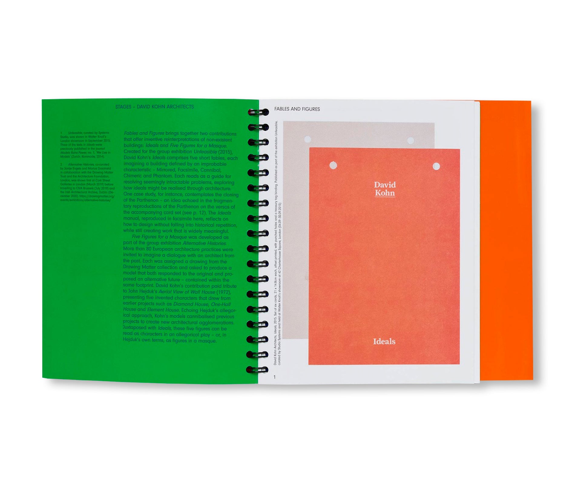 DAVID KOHN ARCHITECTS. STAGES - AN ARCHITECT´S BOOK by David Kohn Architects