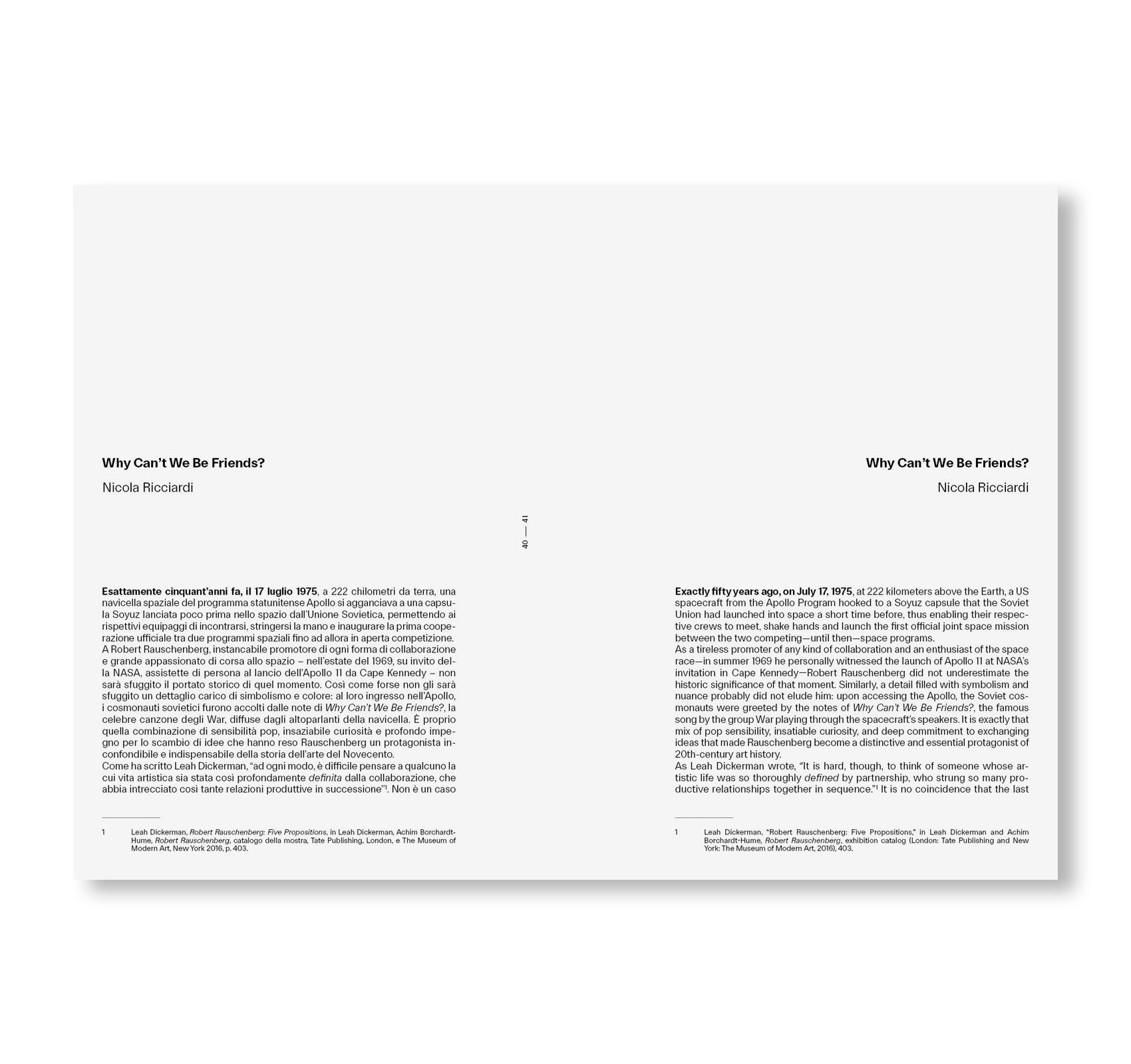 RAUSCHENBERG AND THE TWENTIETH CENTURY by Robert Rauschenberg