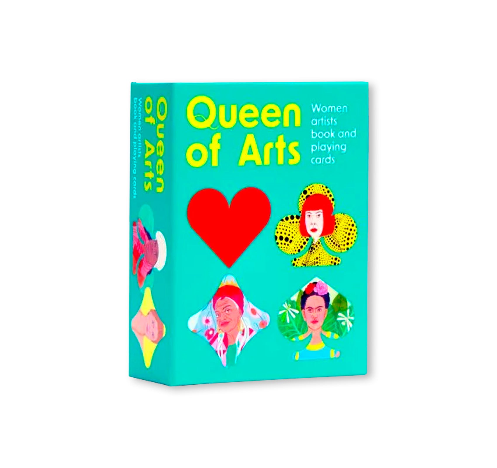 QUEEN OF ARTS: WOMEN ARTISTS BOOK AND PLAYING CARDS