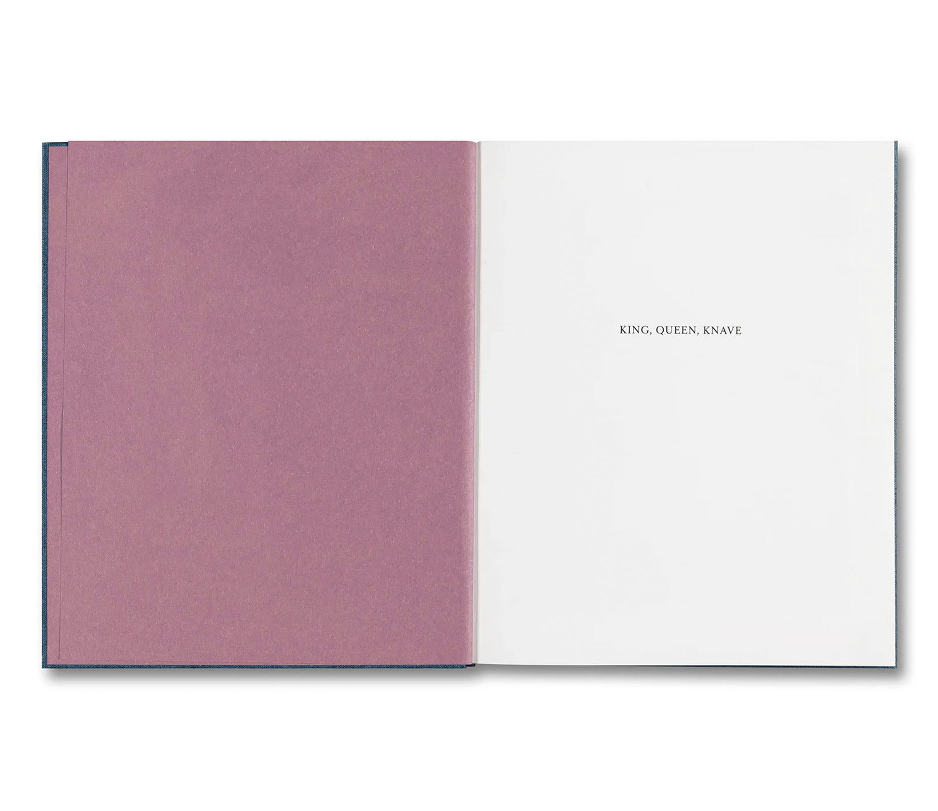 KING, QUEEN, KNAVE by Gregory Halpern [SIGNED]