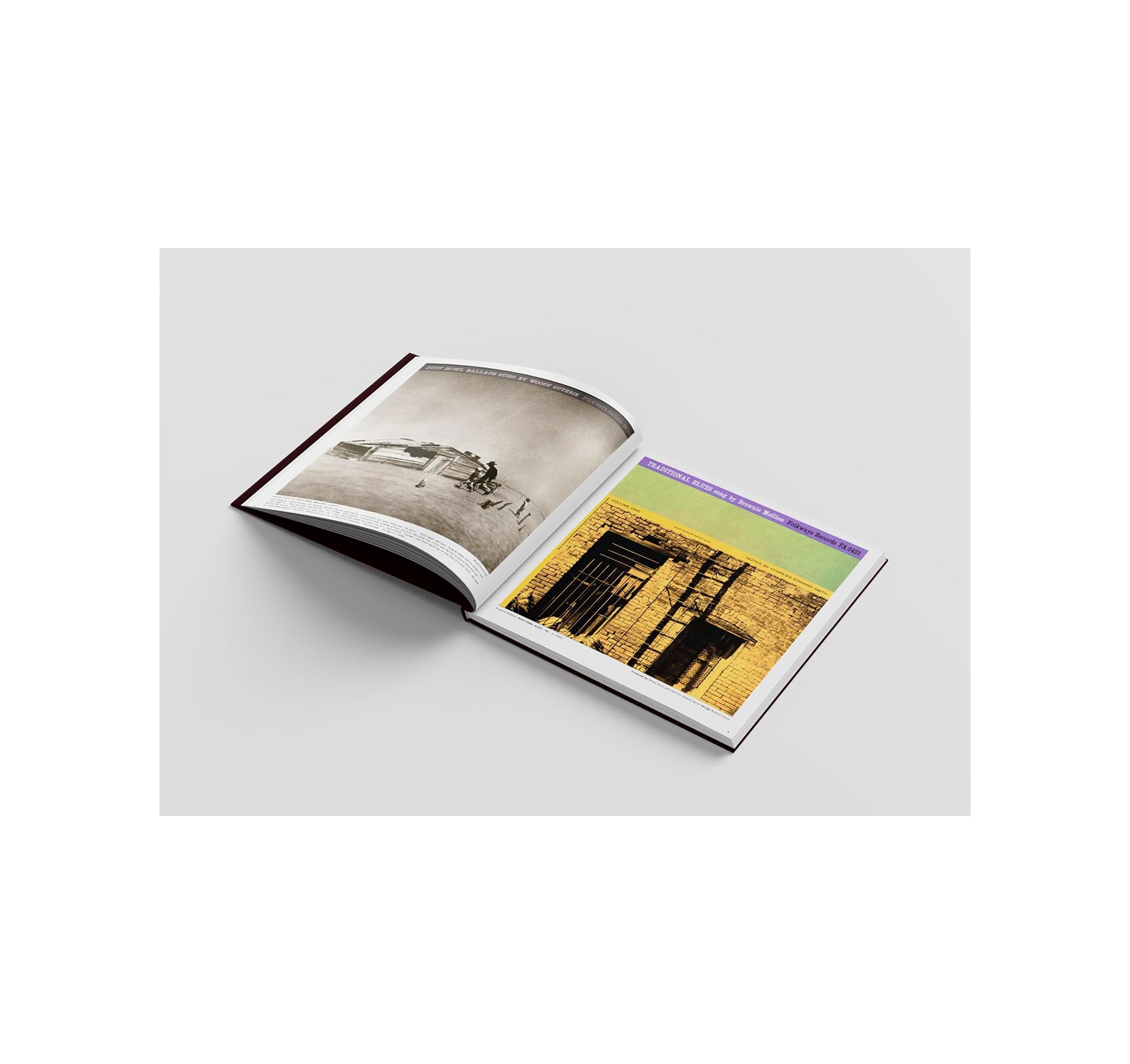 FOLKWAYS RECORDS: A VISUAL HISTORY OF FOLKWAYS RECORDS COVER ART