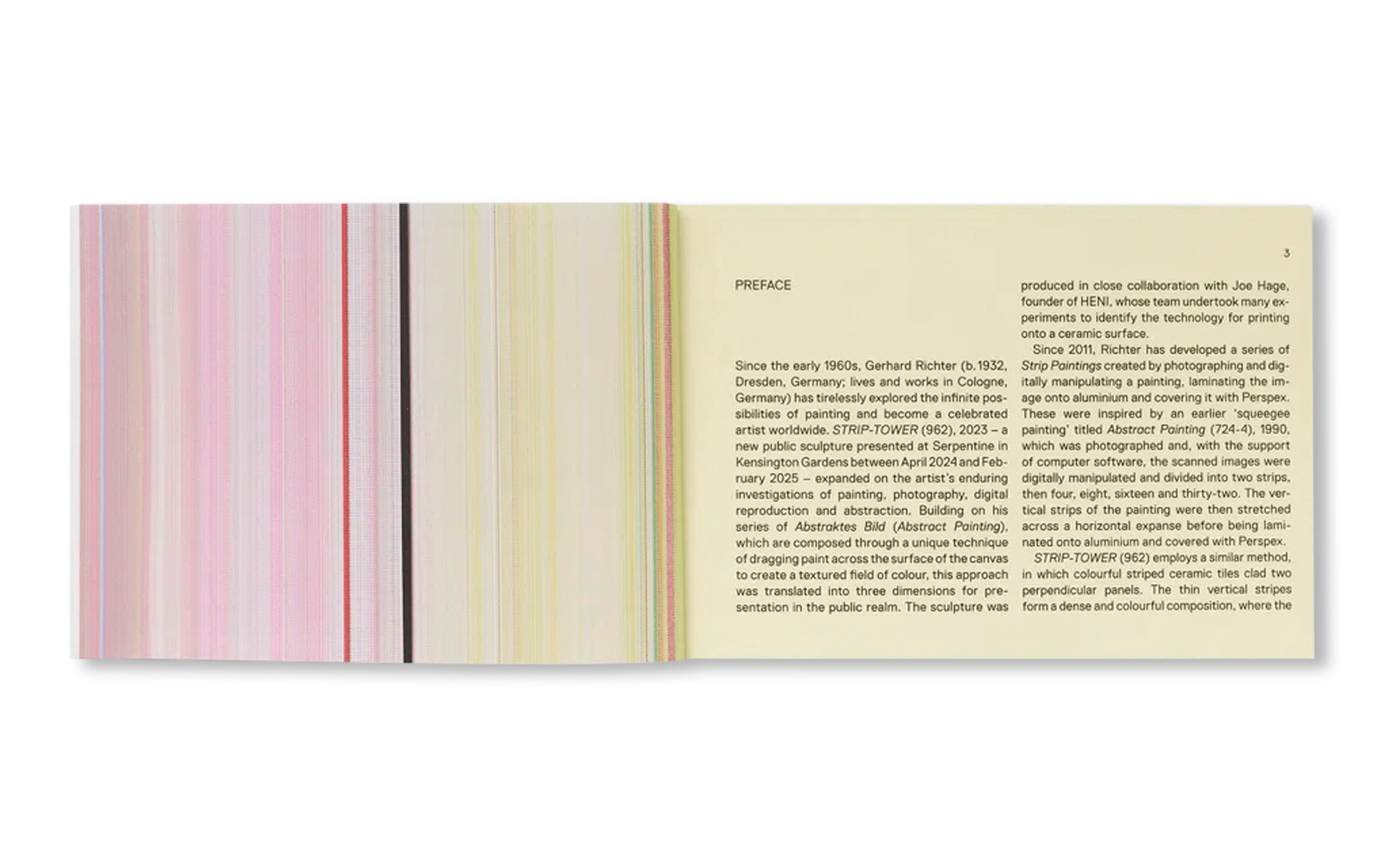 STRIP-TOWER by Gerhard Richter (FLIPBOOK)