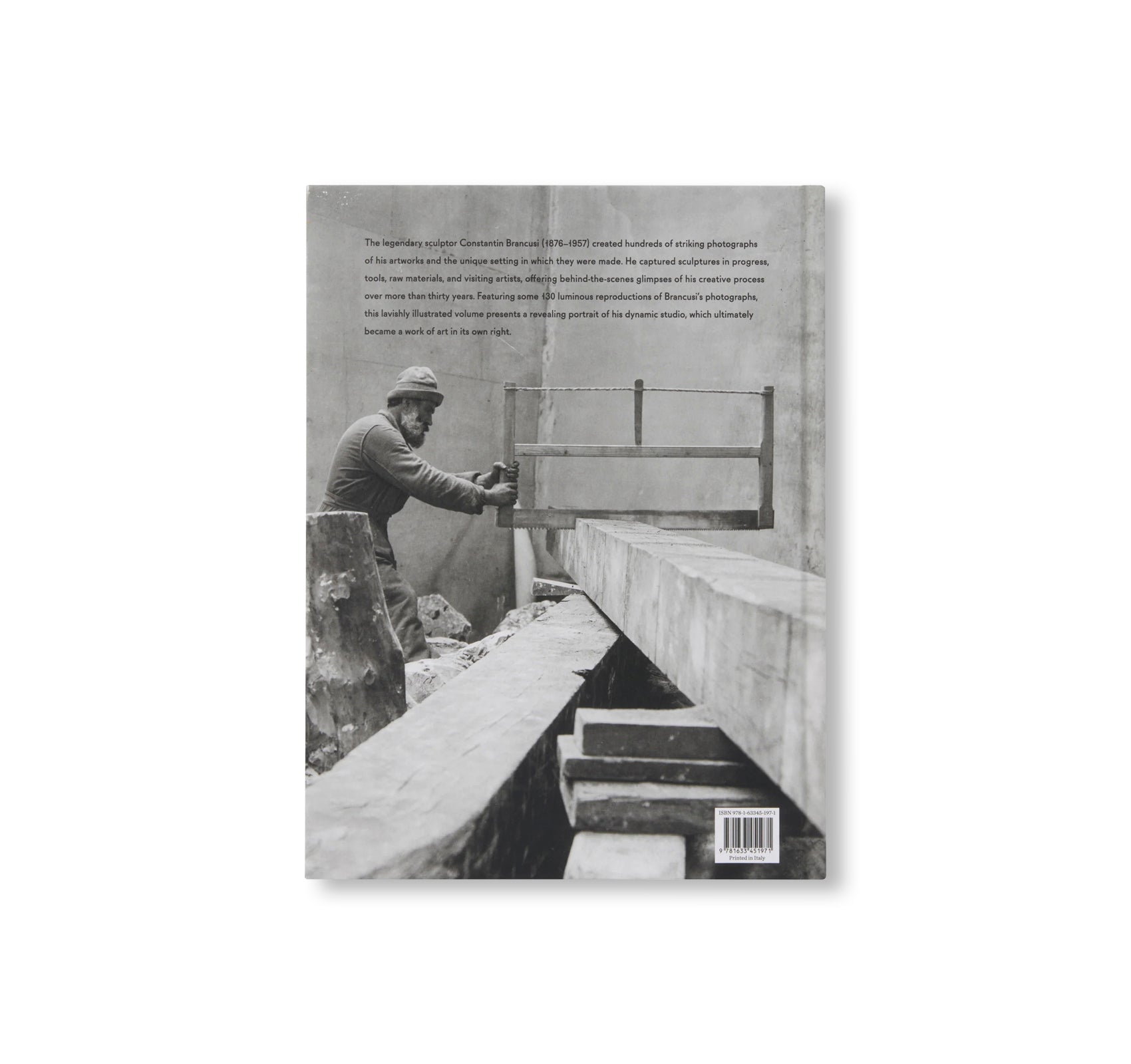 BRANCUSI: THE ARTIST AND HIS STUDIO by Constantin Brancusi