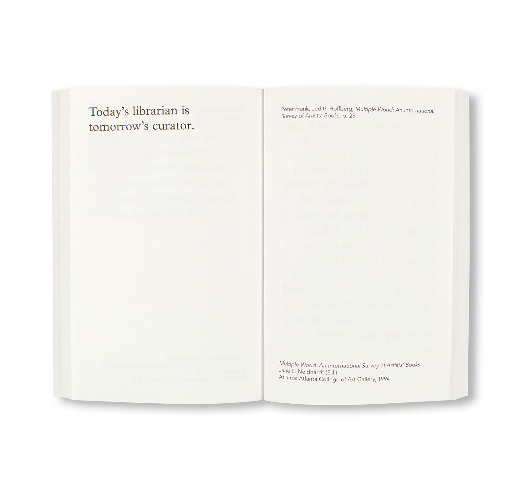 QUOTES ABOUT BOOKS FROM BOOKS ABOUT BOOKS - REVISED, REVERSED, REVISITED EDITION by Sveinn Fannar Jóhannsson