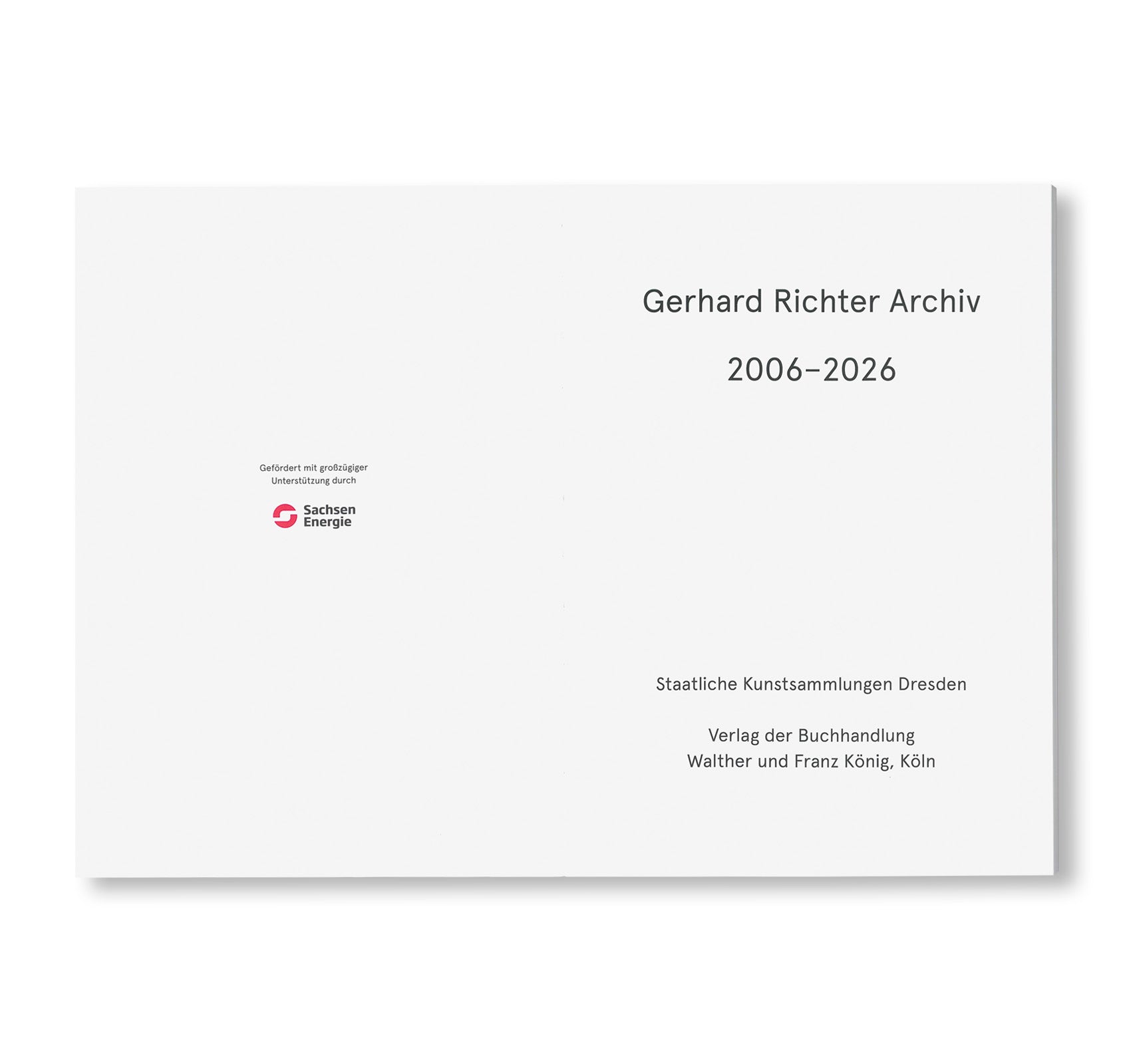 GERHARD RICHTER ARCHIV 2006-2026 by Gerhard Richter