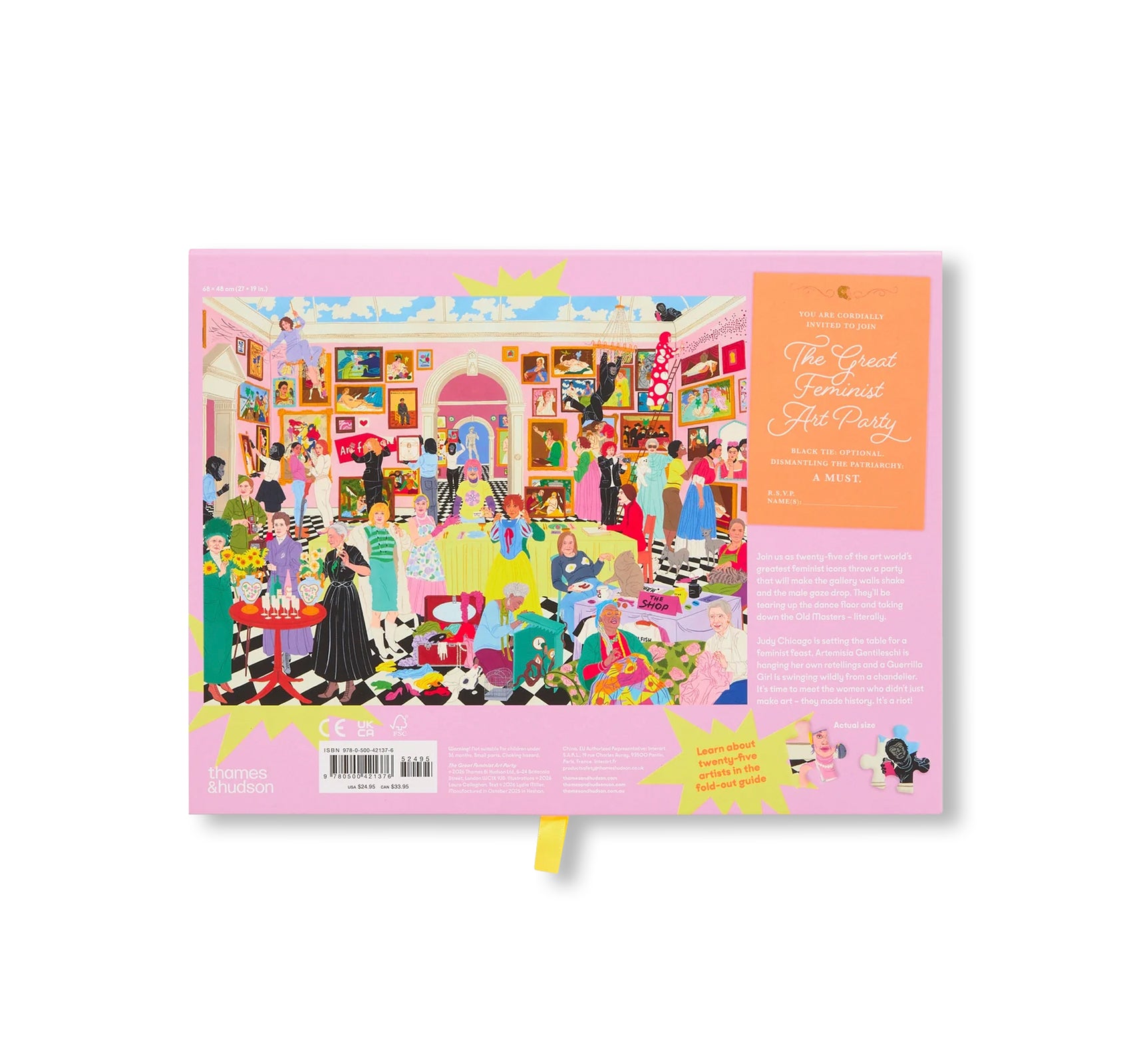 THE GREAT FEMINIST ART PARTY - A 1000 PIECE JIGSAW RIOT