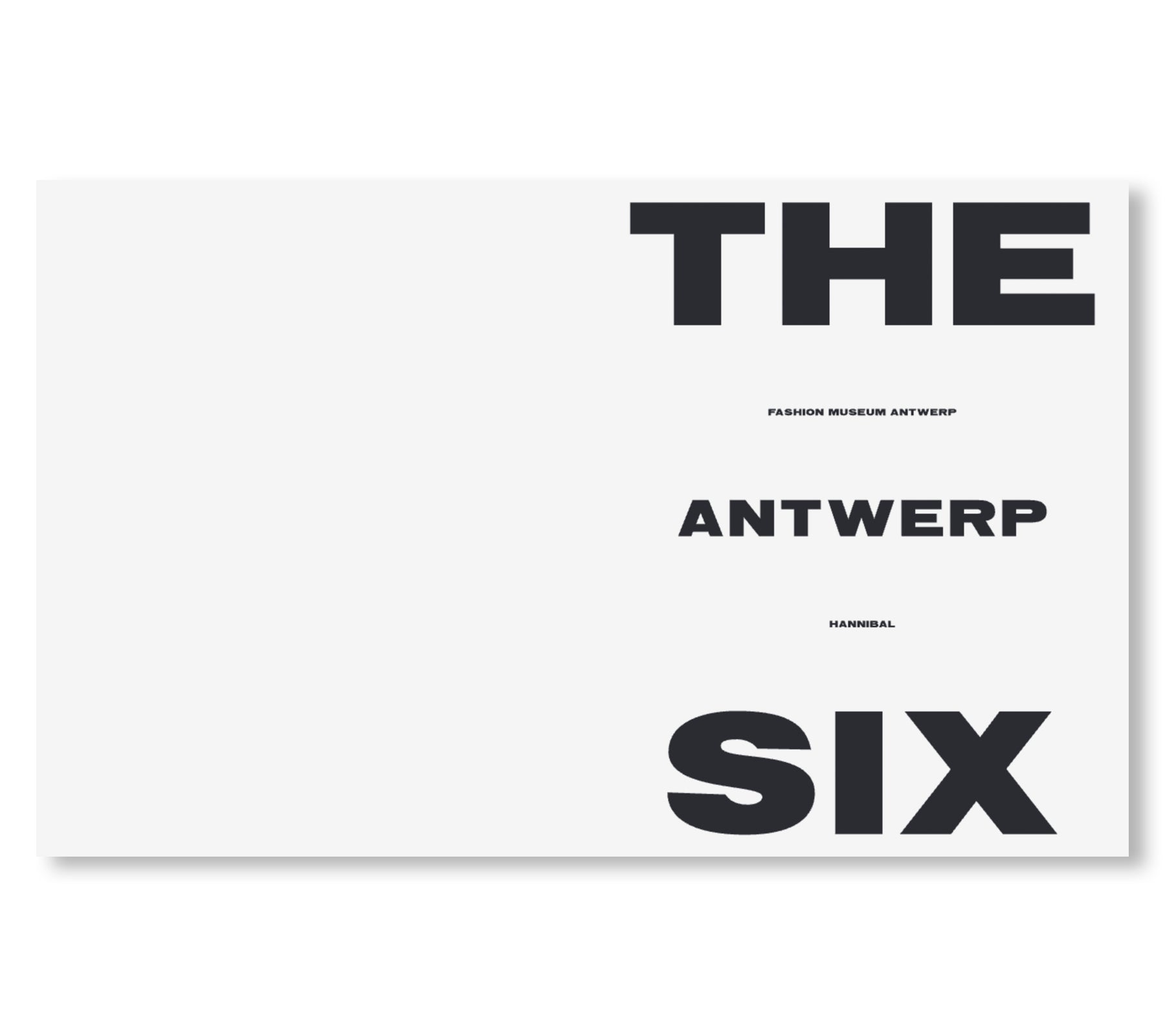 THE ANTWERP SIX [ENGLISH EDITION]