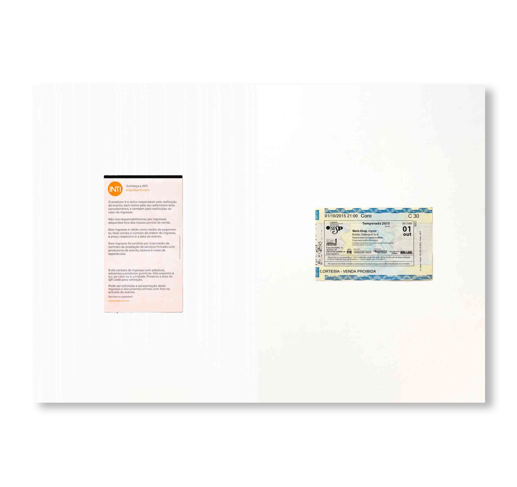 TICKETS TO THE CORE by Jac Leirner