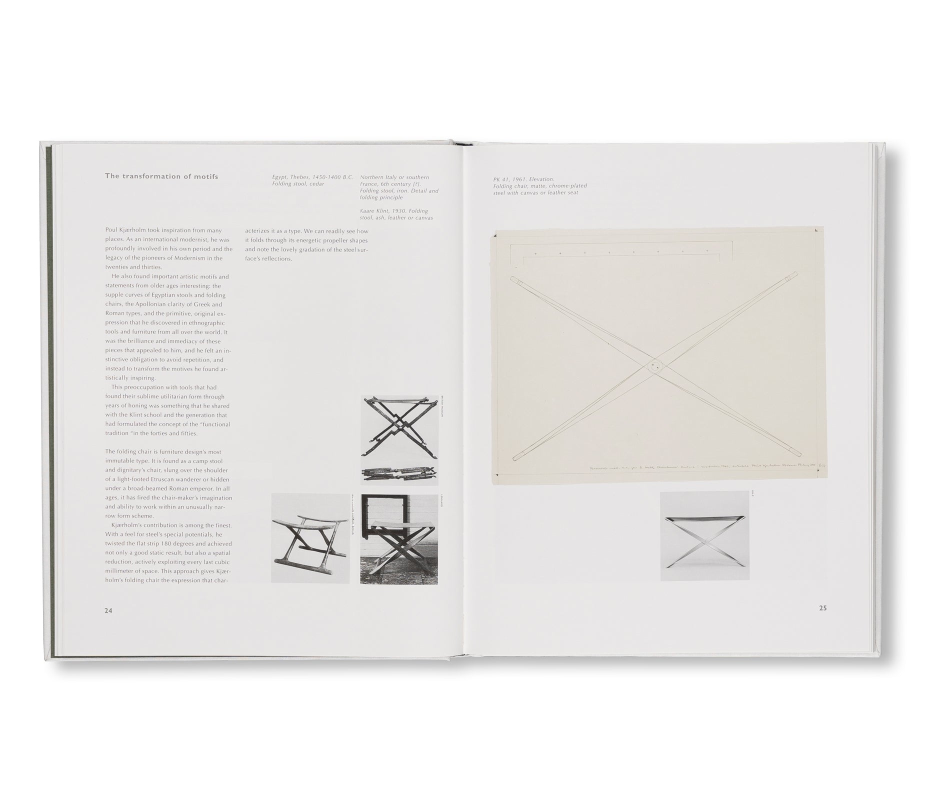 POUL KJAERHOLM by Poul Kjaerholm (THE DANISH ARCHITECTURAL PRESS)