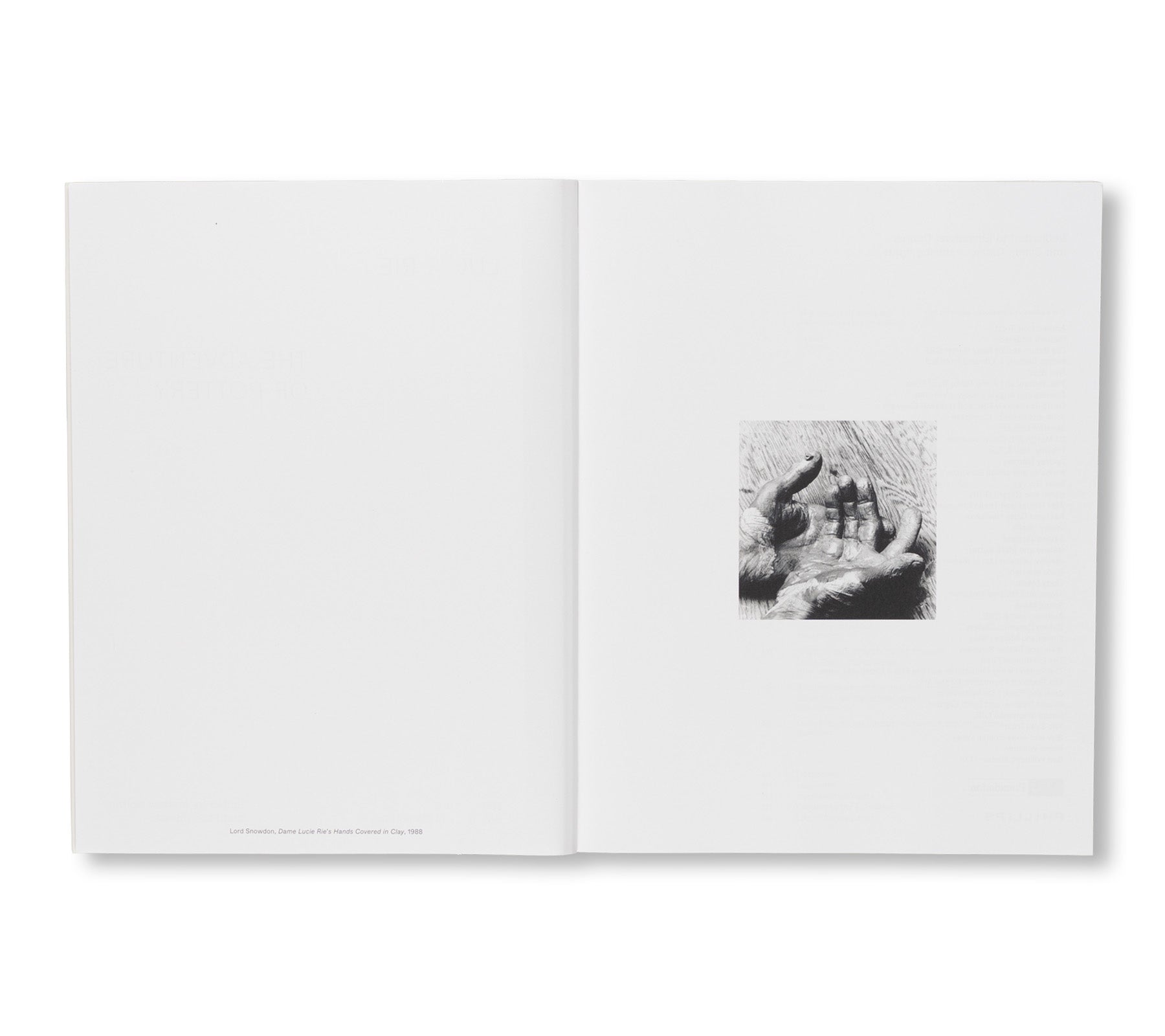 LUCIE RIE: THE ADVENTURE OF POTTERY by Lucie Rie