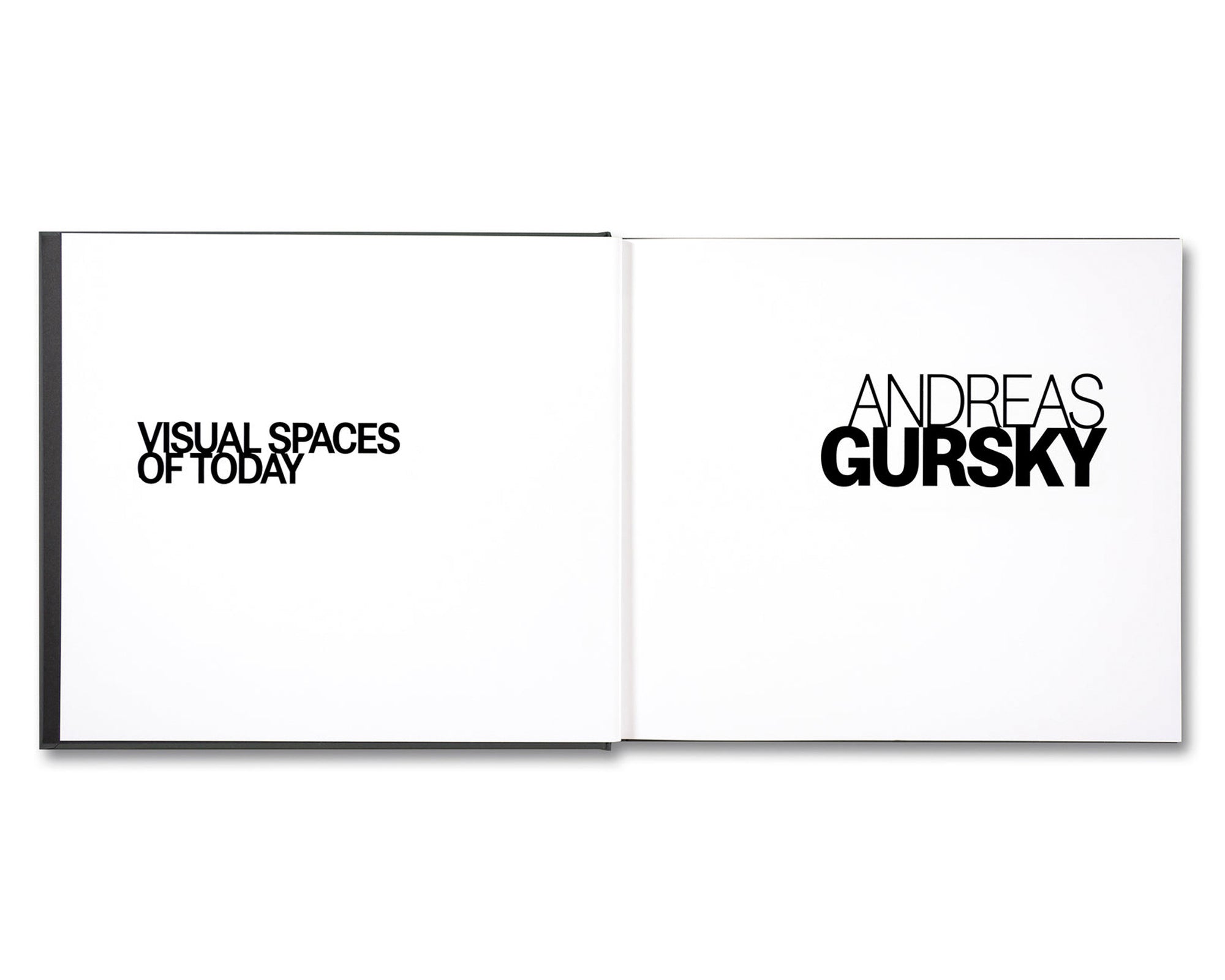 VISUAL SPACES OF TODAY by Andreas Gursky