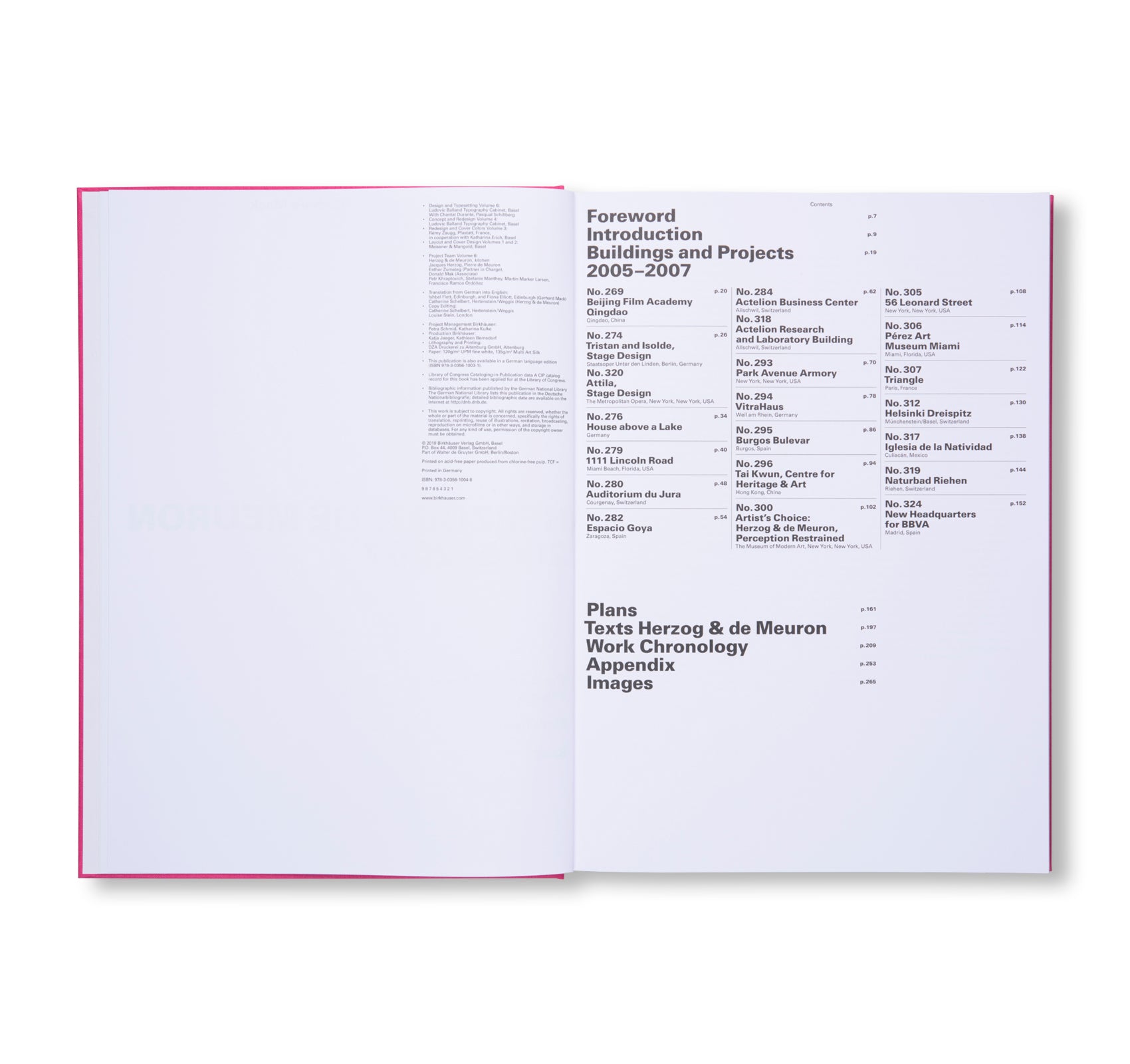 HERZOG & DE MEURON 2005-2007. THE COMPLETE WORKS. VOLUME 6 by Herzog & de Meuron [ENGLISH EDITION]