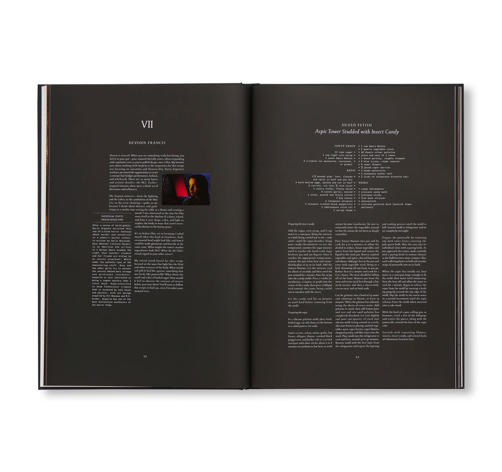 HORROR CAVIAR: A COOKBOOK by Justin J Wee [SECOND PRINTING]