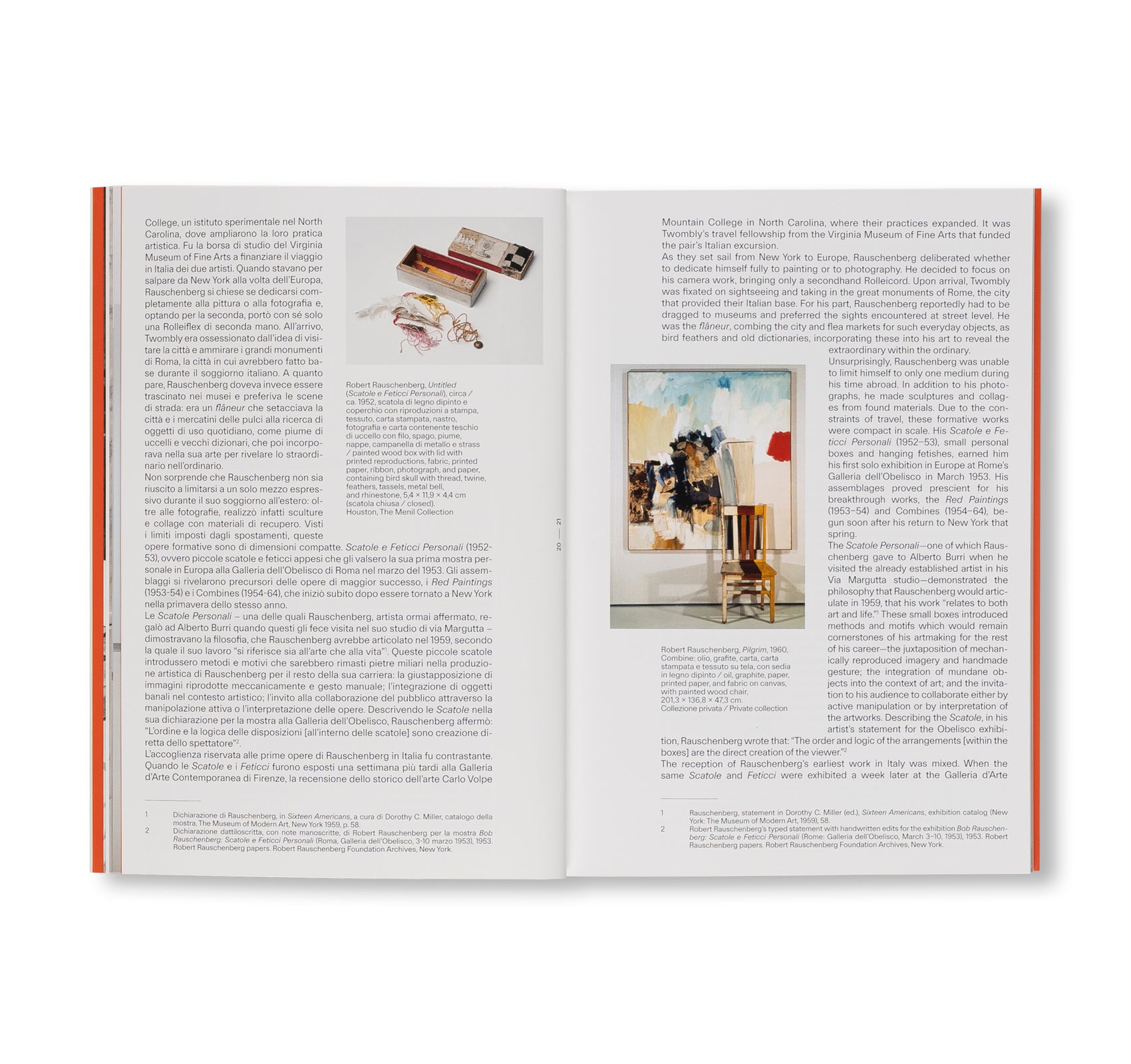 RAUSCHENBERG AND THE TWENTIETH CENTURY by Robert Rauschenberg