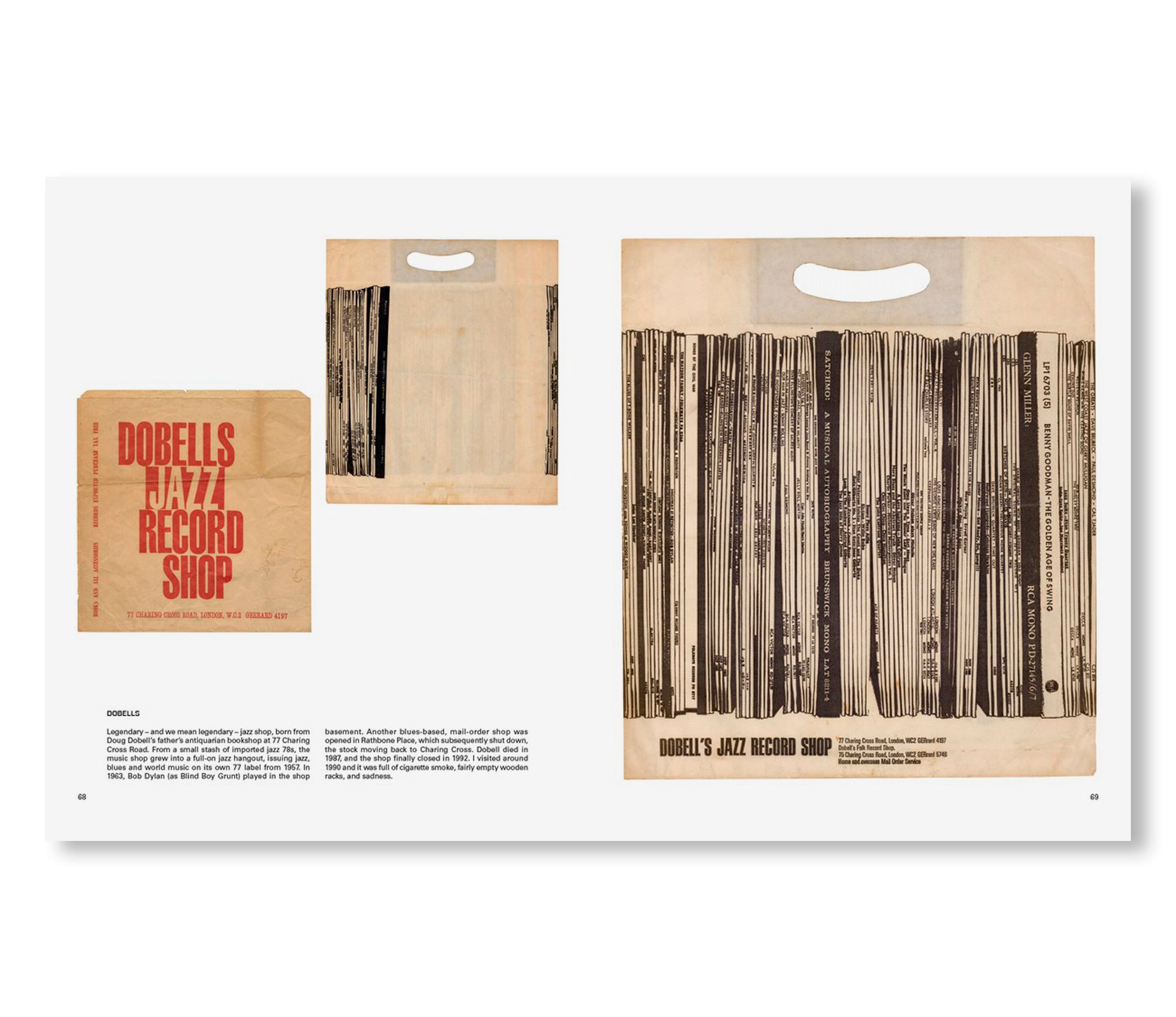 A–Z OF RECORD SHOP BAGS by Jonny Trunk