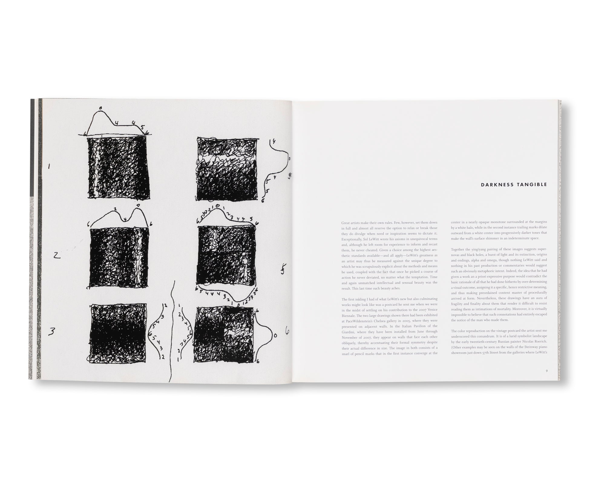 SCRIBBLE WALL DRAWINGS by Sol LeWitt