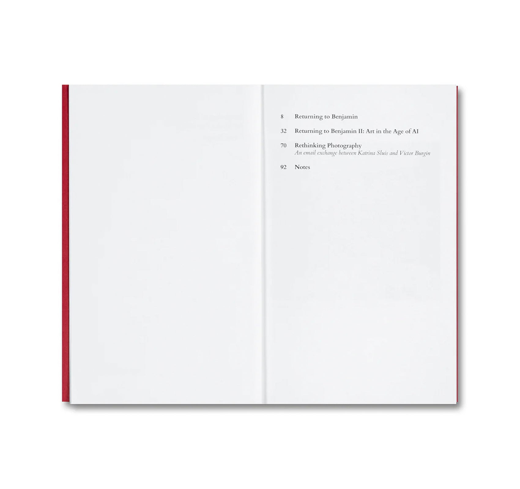 RETURNING TO BENJAMIN: ART IN THE AGE OF AI by Victor Burgin