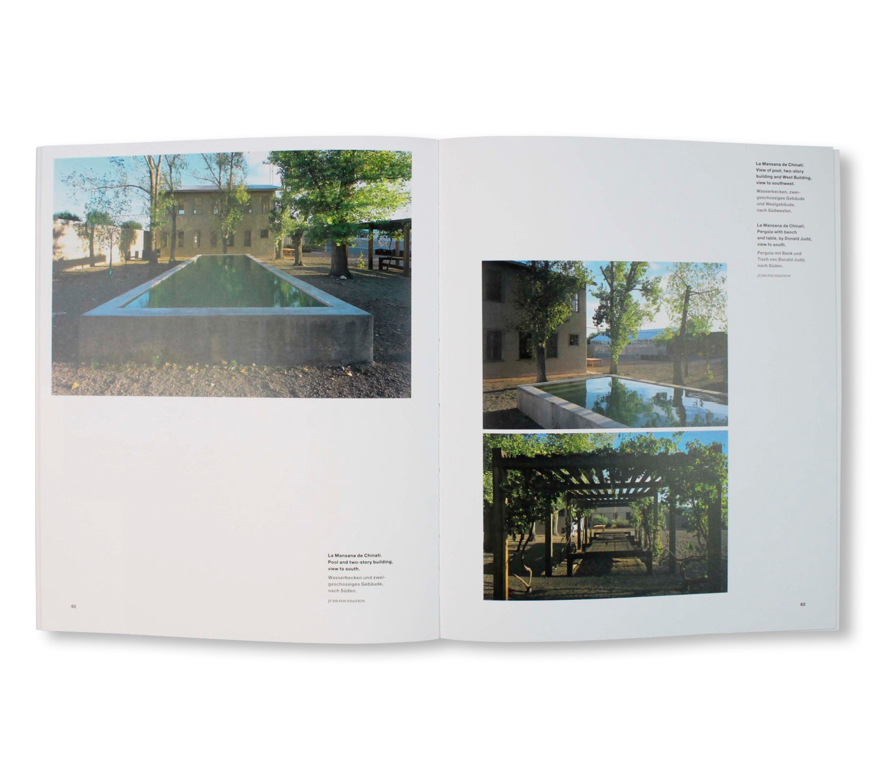 DONALD JUDD: ARCHITECTURE IN MARFA, TEXAS by Donald Judd [SECOND EXPANDED EDITION]