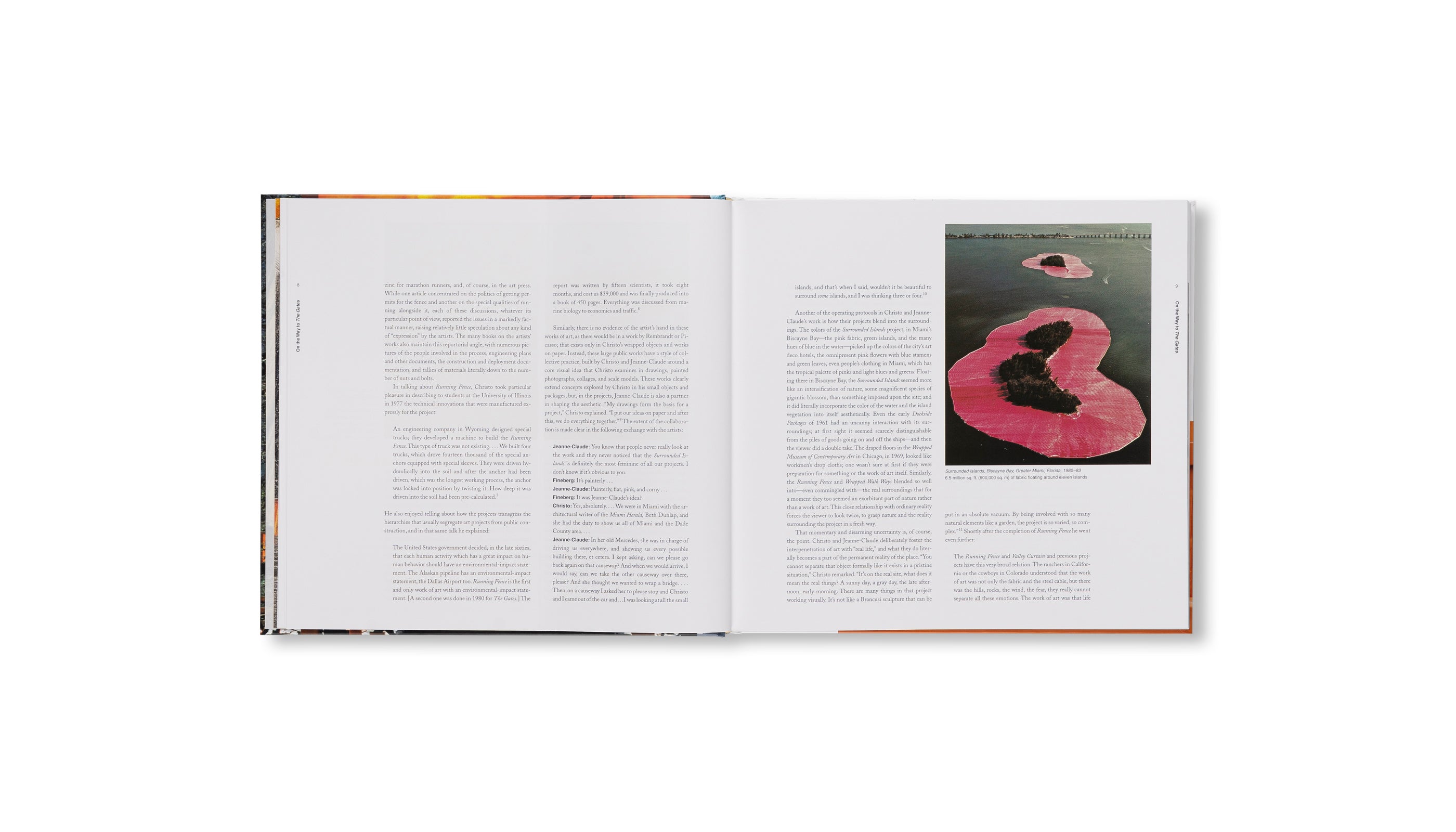 ON THE WAY TO THE GATES, CENTRAL PARK, NEW YORK CITY: 20TH ANNIVERSARY EDITION by Christo and Jeanne-Claude
