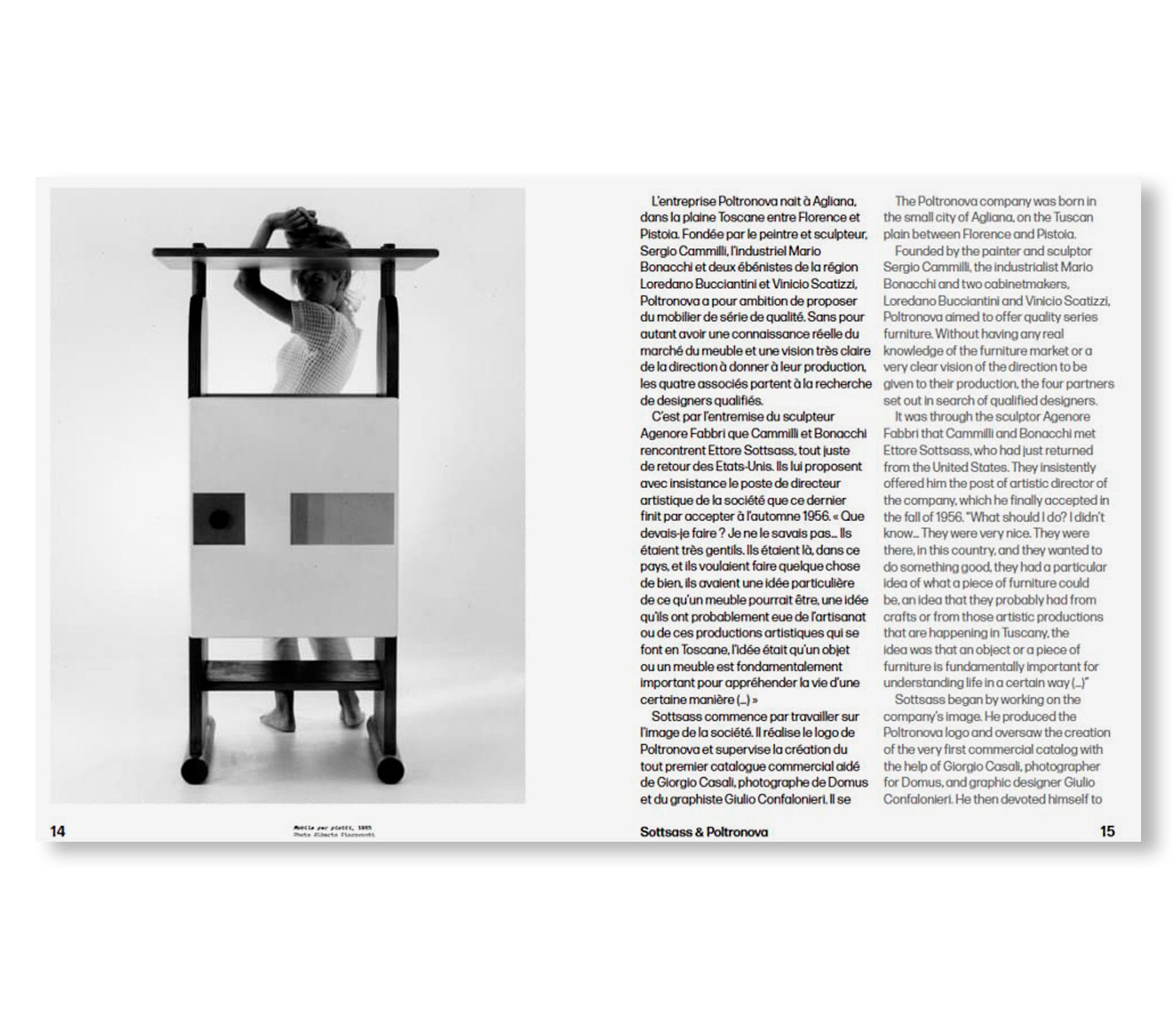 SOTTSASS. POLTRONOVA 1958–1974 by Ettore Sottsass